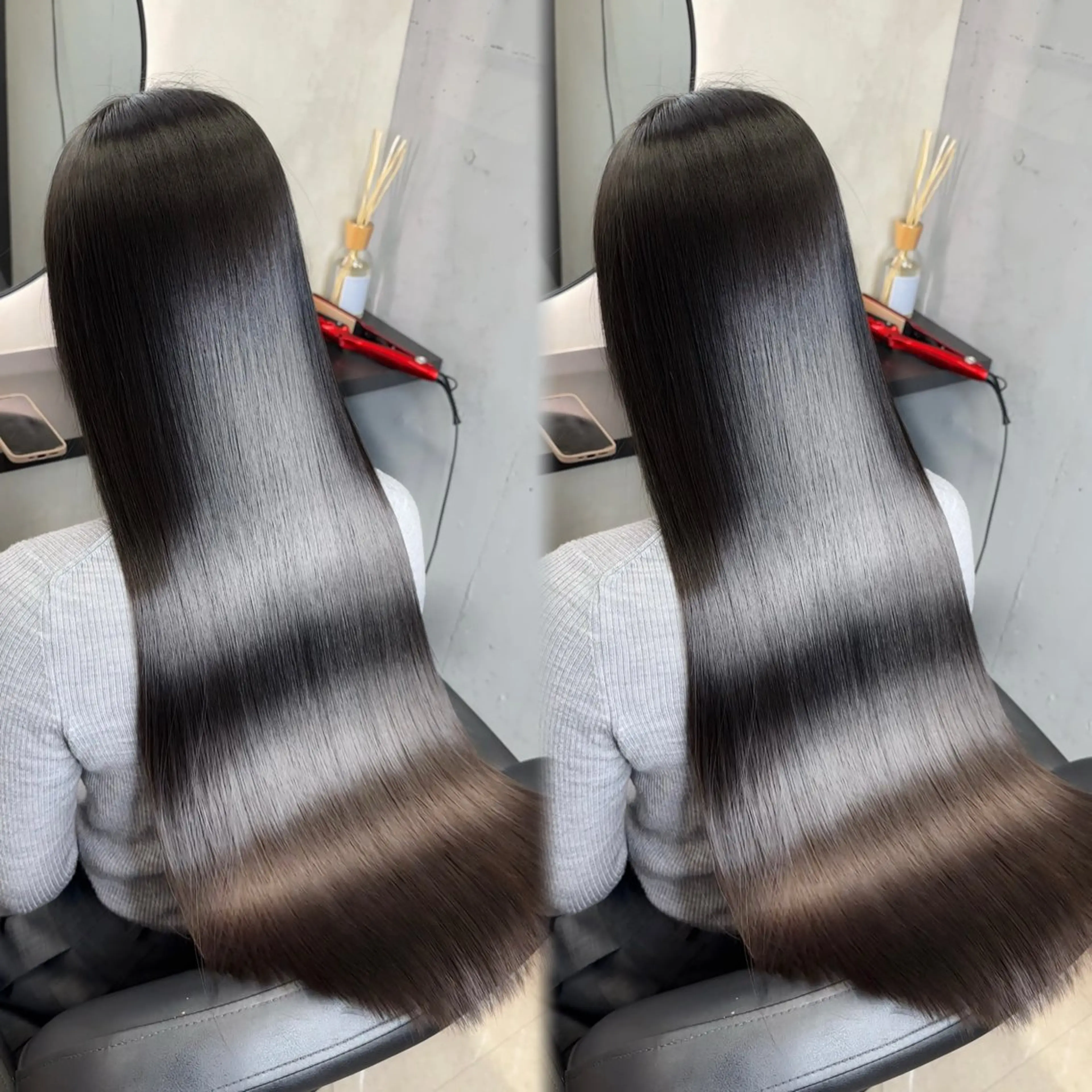 🌸３月４月限定⭐️ご新規様限定⭐️韓国風カット＋髪質改善ULTOWAトリートメントの写真