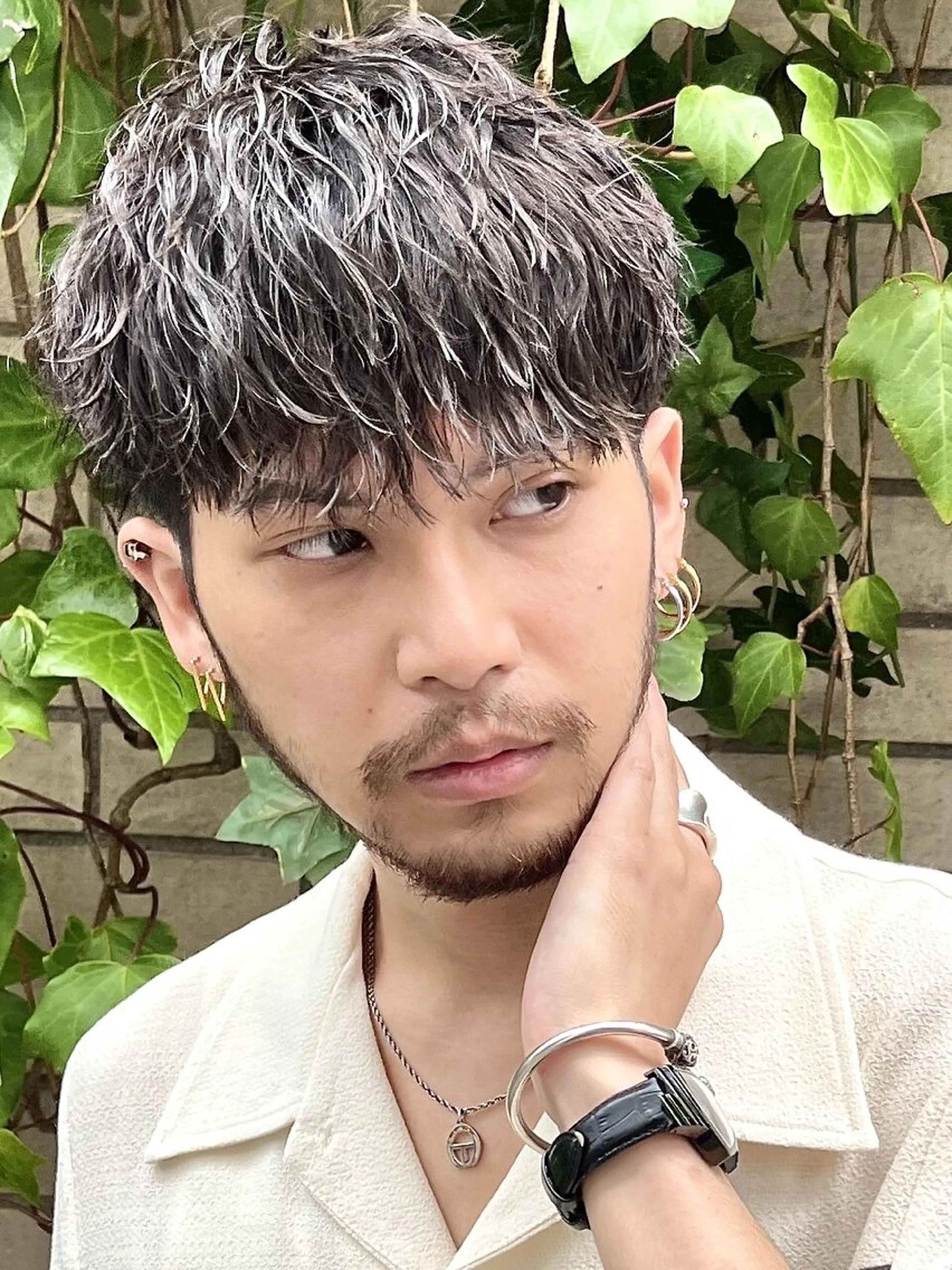 パーマ メンズ カット パーマ fifth 清水睦月のヘアスタイル