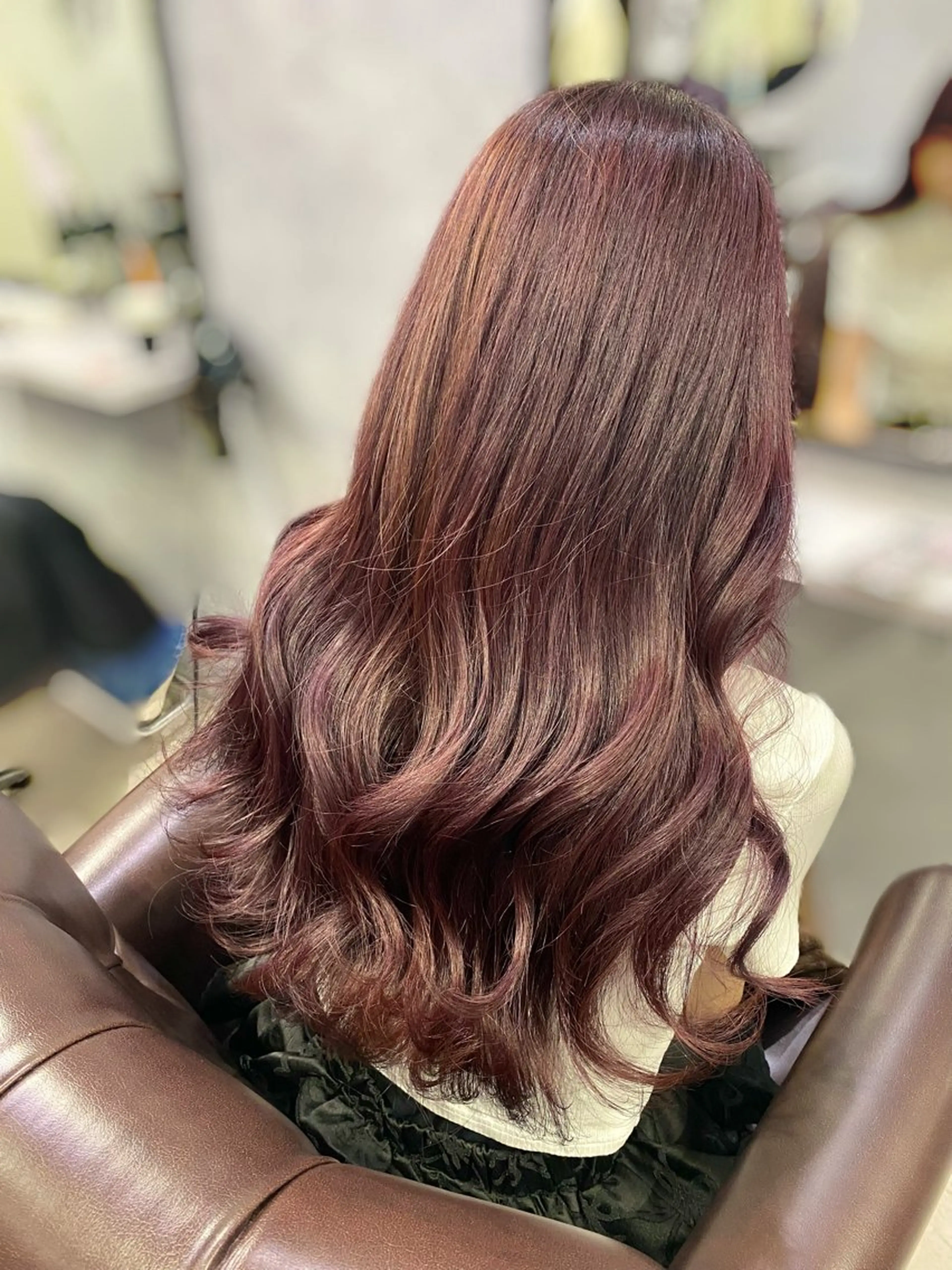 ロング カラー レイヤーカット ショート/宮本洋介のヘアスタイル