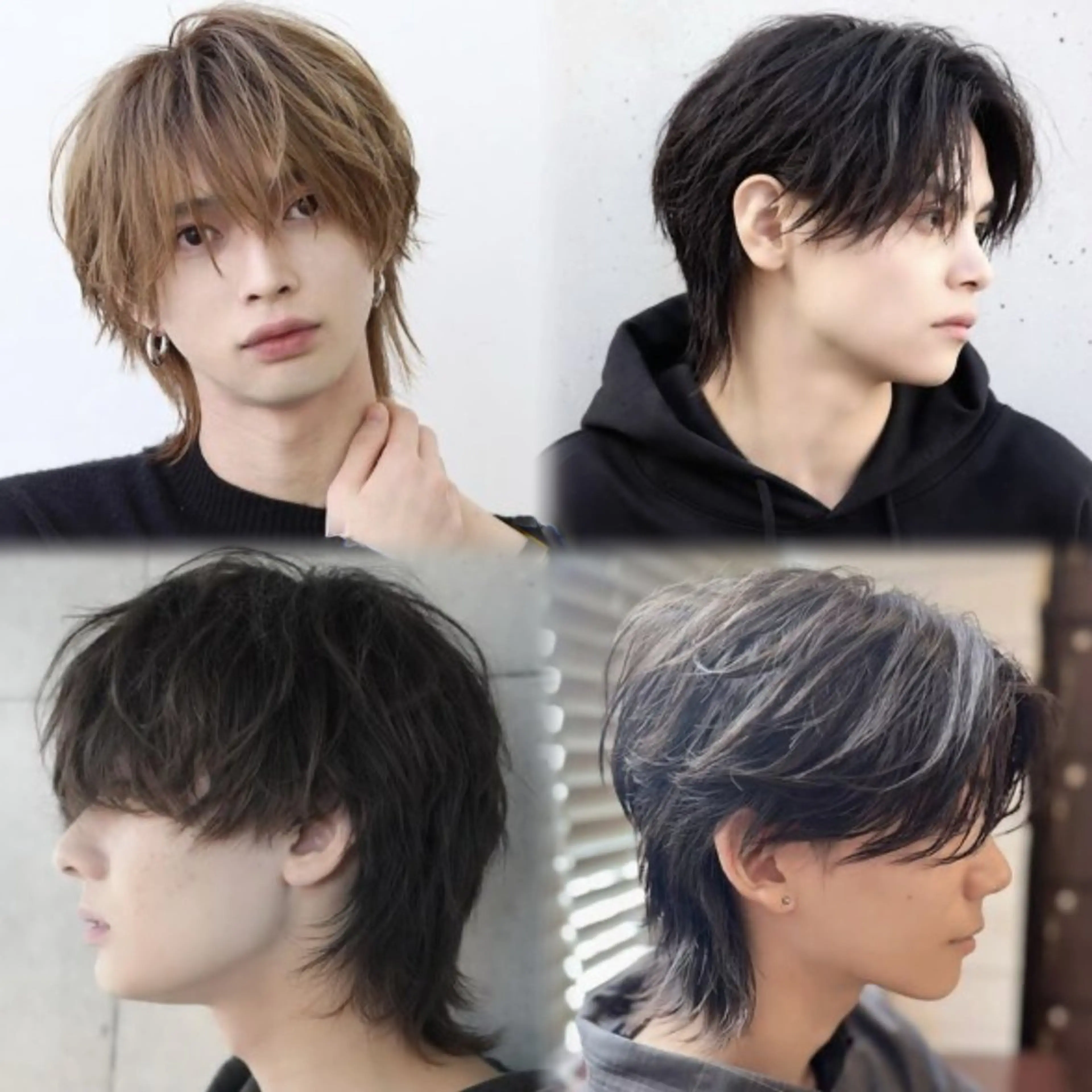 【🩵期間限定🩵】写真のようなメンズカットモデル募集中⭐️ミディアム/ウルフ/マッシュウルフ/襟足長めなどの写真