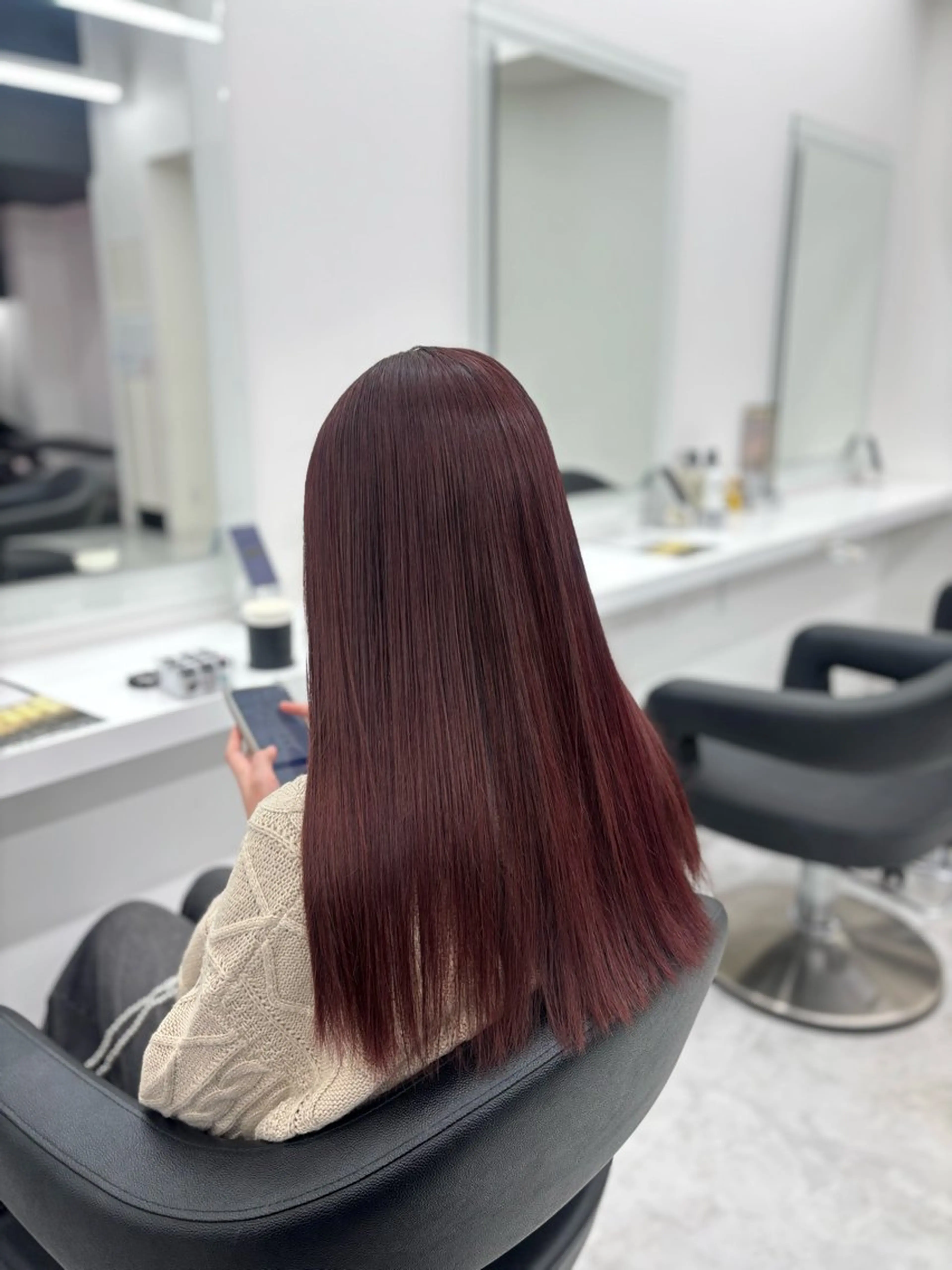 ロング カラー ヘアカラー トリートメント 🤍レイヤー/顔周り /hirari🤍のヘアスタイル