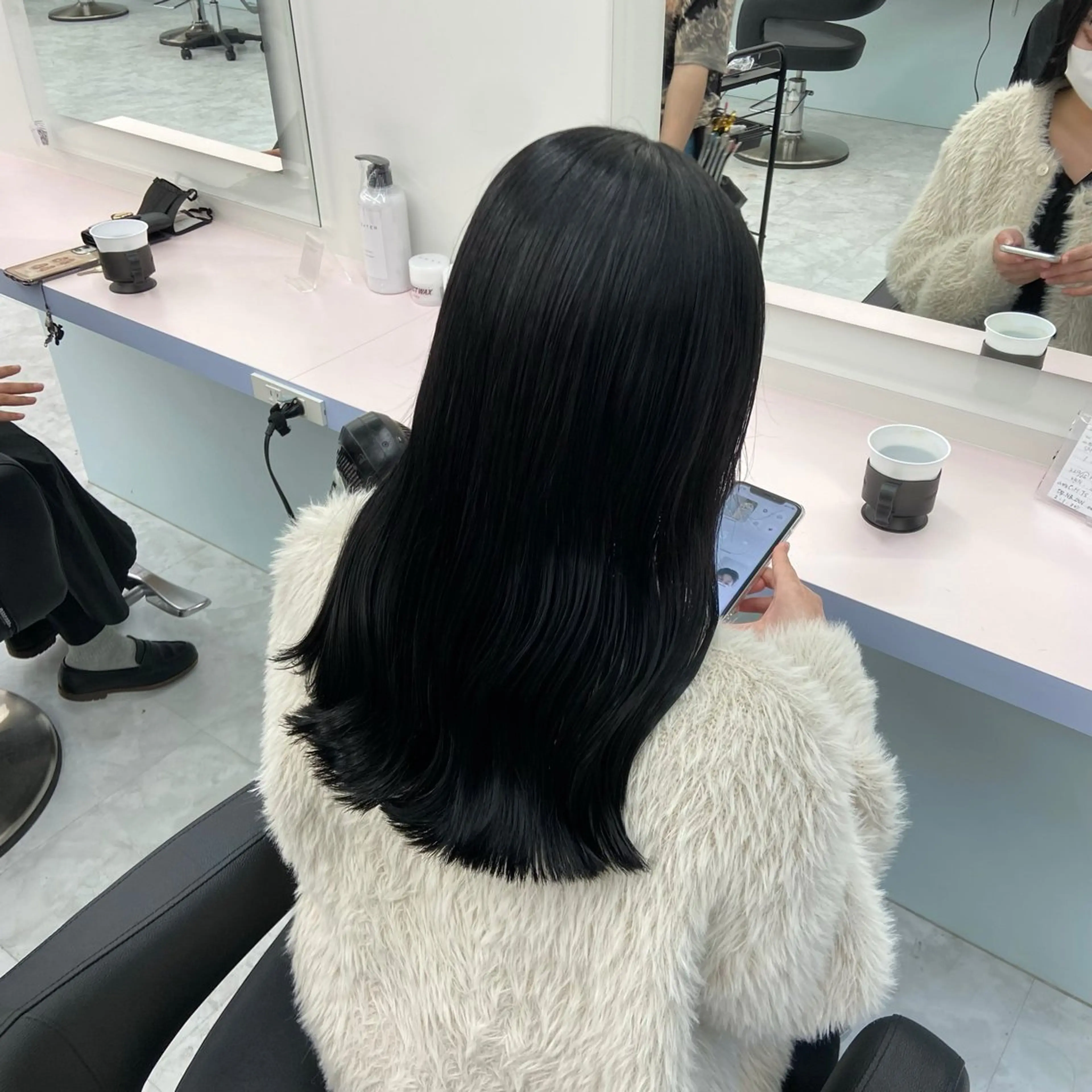 ロング カラー パーマ ヘアアレンジ メンズ 🤍透明感カラー🤍 似合わせ🤍AINEのヘアスタイル