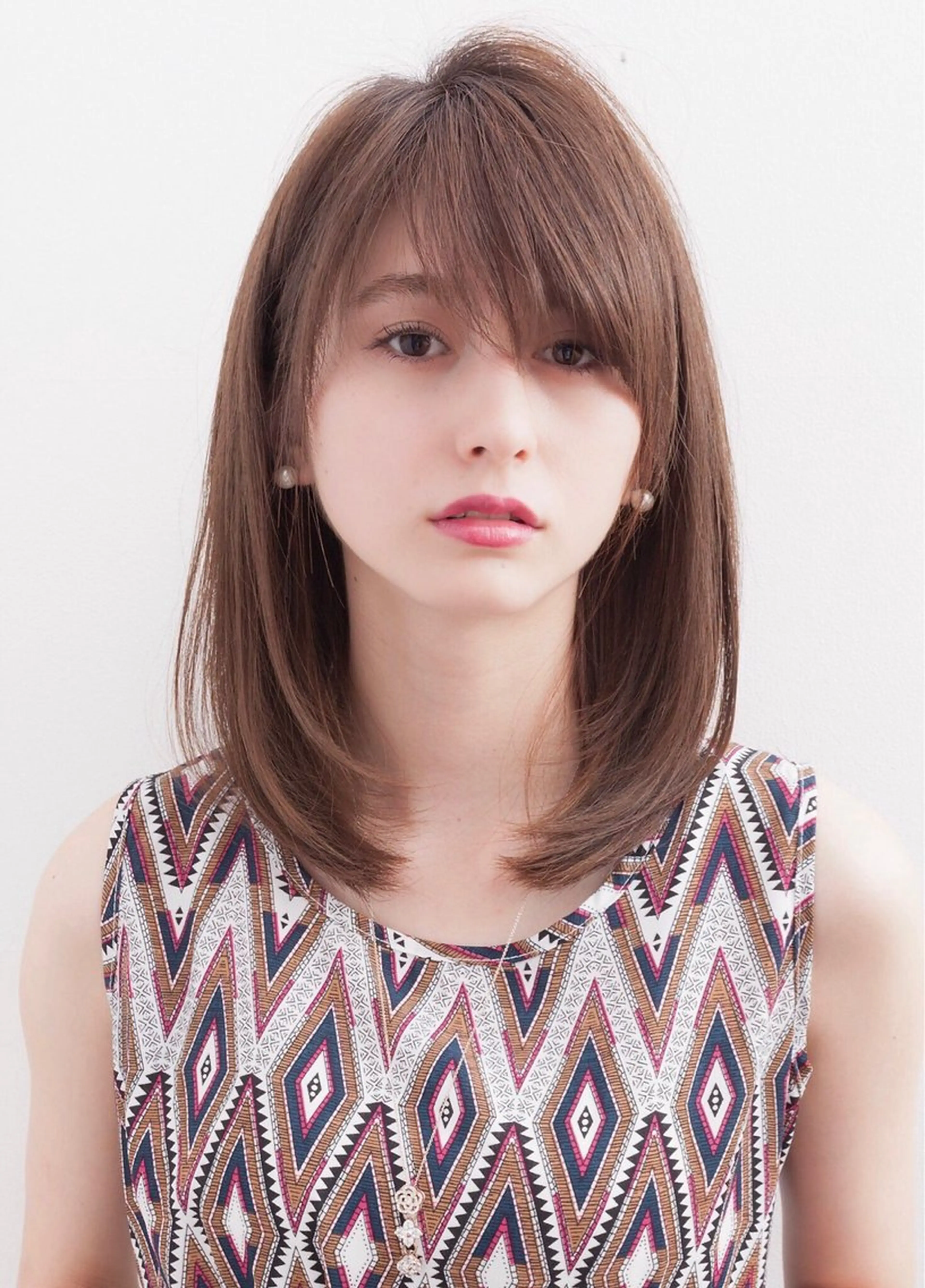 ミディアム カットモデル/ 🌷内藤美乃🌷のヘアスタイル