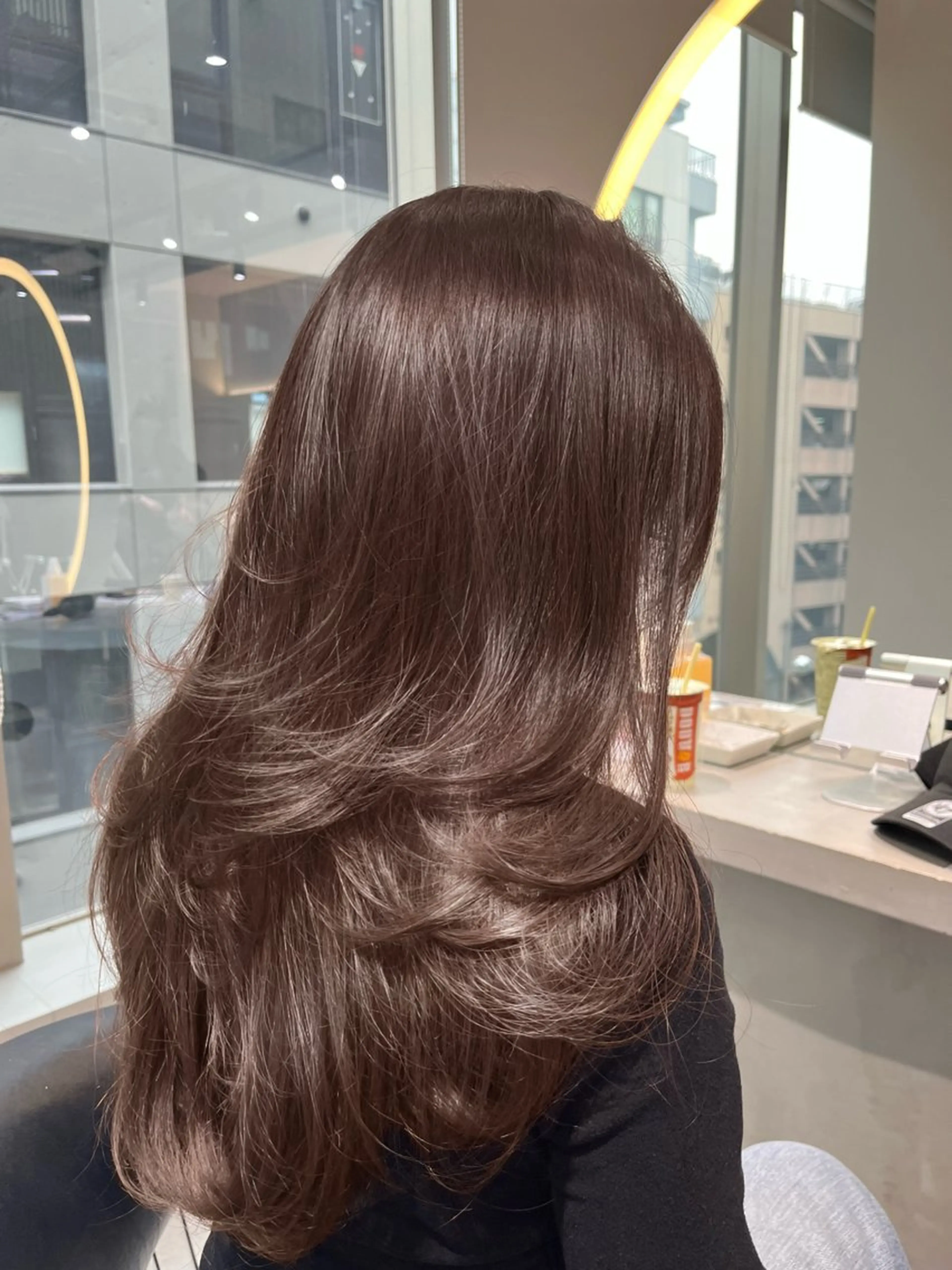 ロング カラー waka/韓国ヘア /lond uluのヘアスタイル