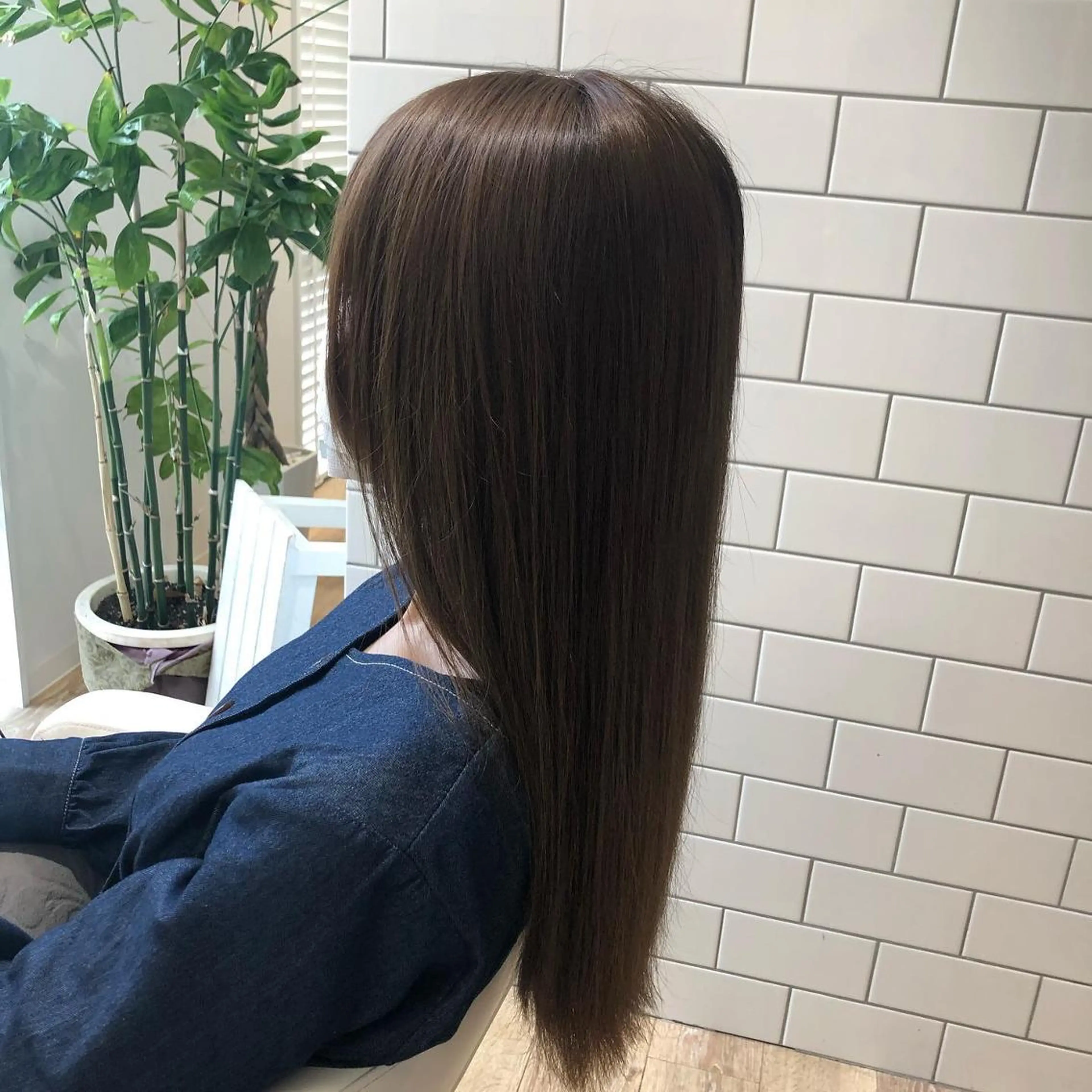 セミロング カラー ヘアアレンジ 髪質改善 ✨🌿大人可愛い愛さ れhair🌿✨松本のヘアスタイル