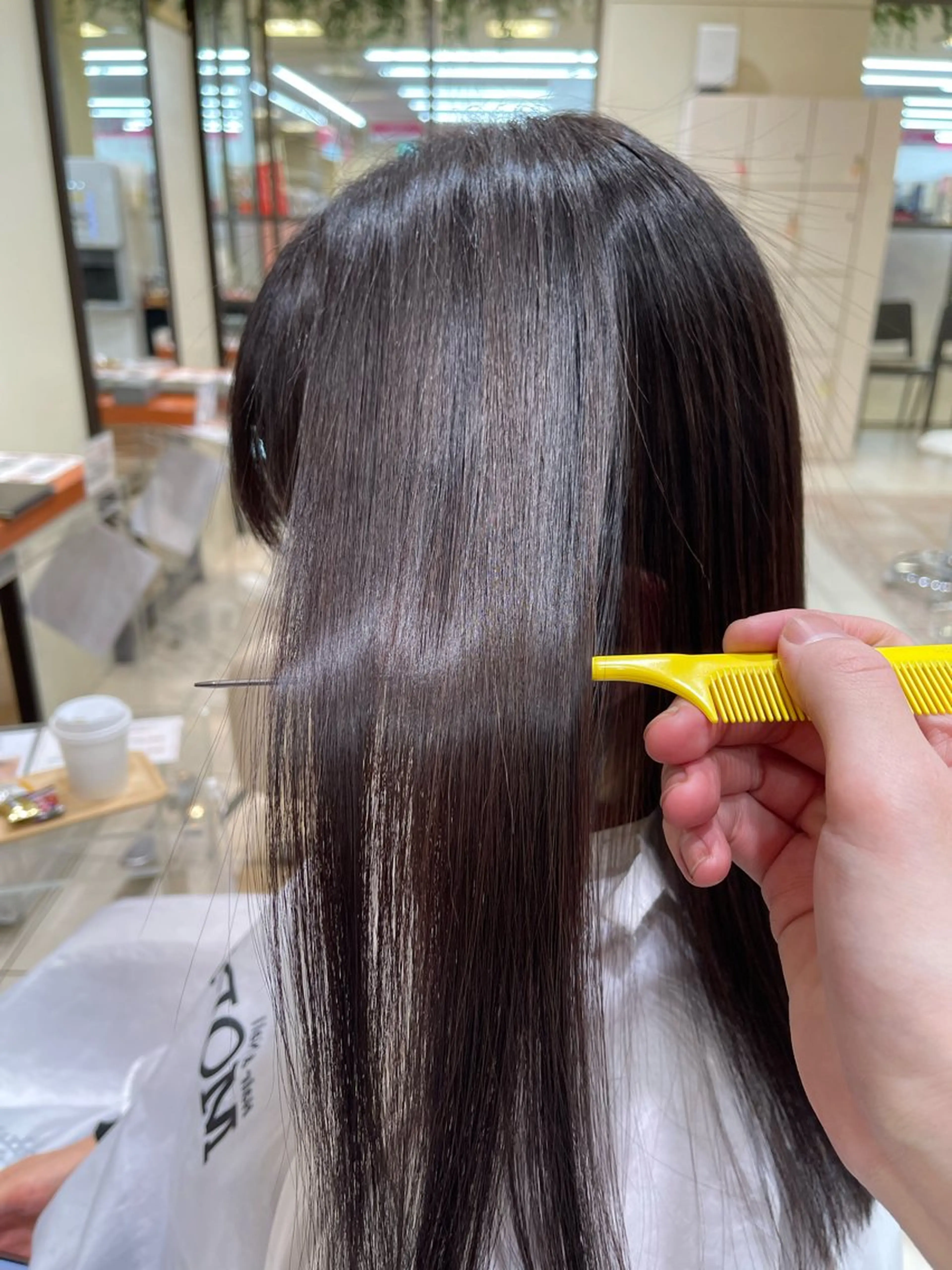 ロング 髪質改善 カネヒラ リョウスケのヘアスタイル