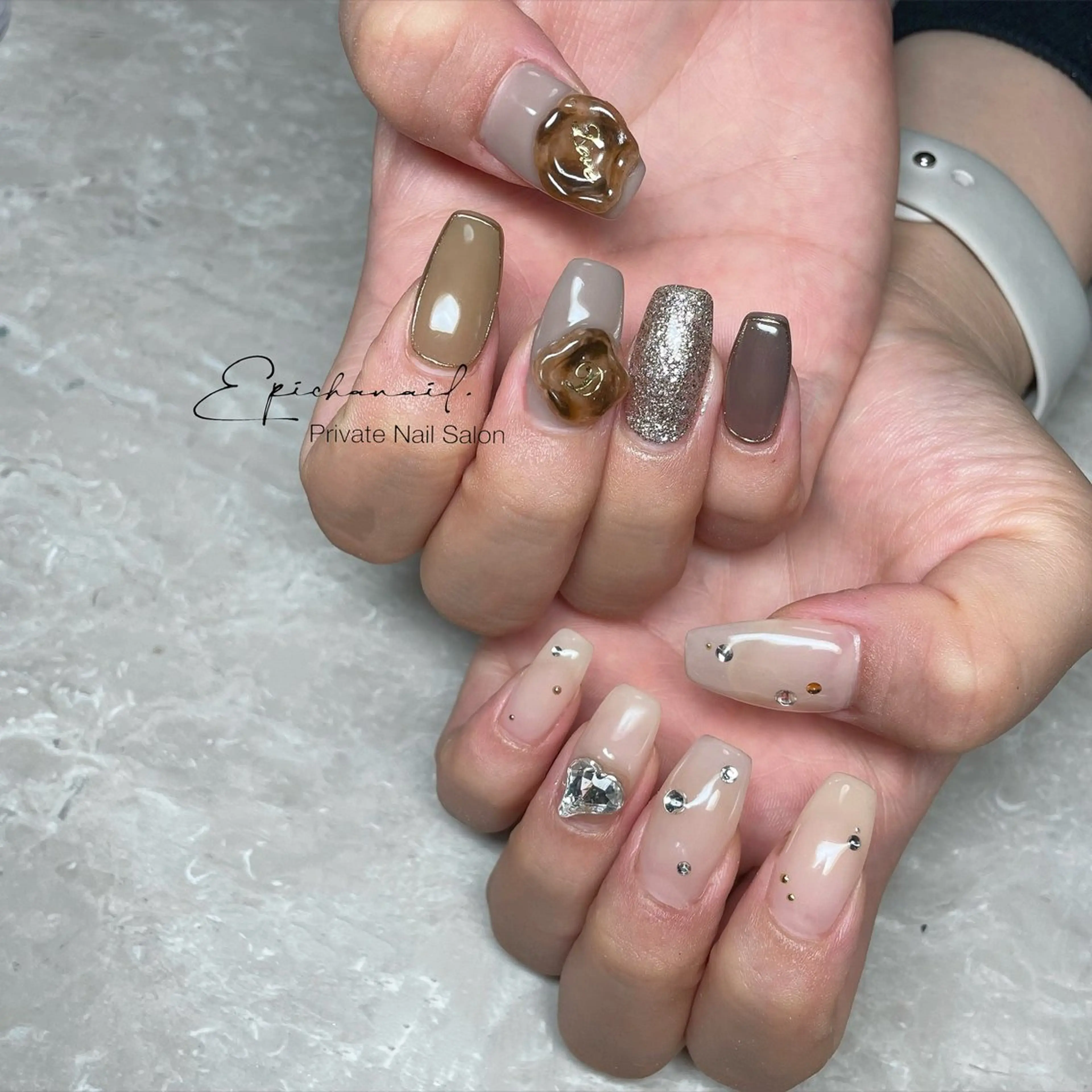 ネイル ワンホンネイル EPICHA NAILのネイルデザイン