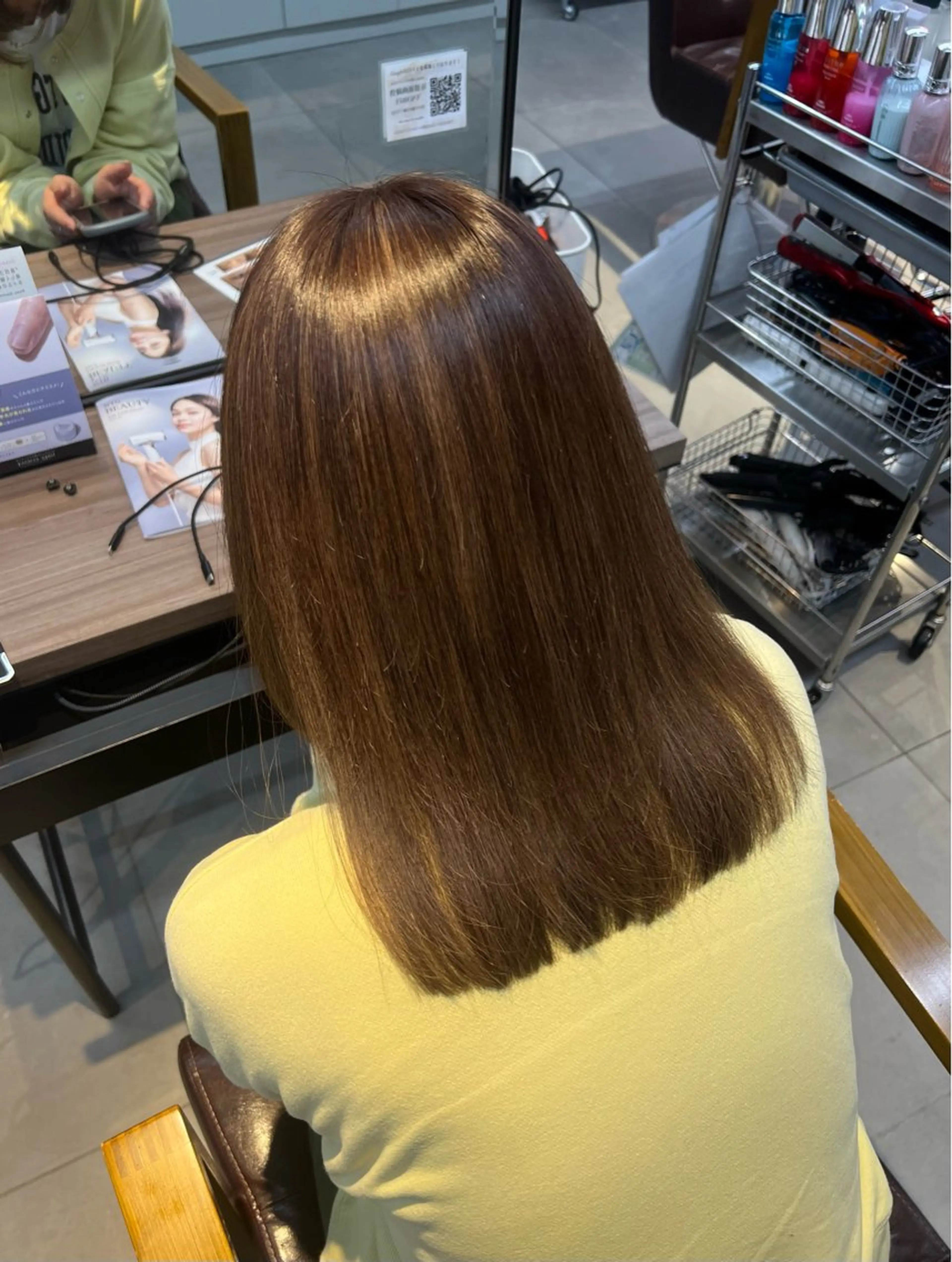 ミディアム ハイライト ヘアカラー Kako🫧⭐️ アシスタント/モデルのヘアスタイル