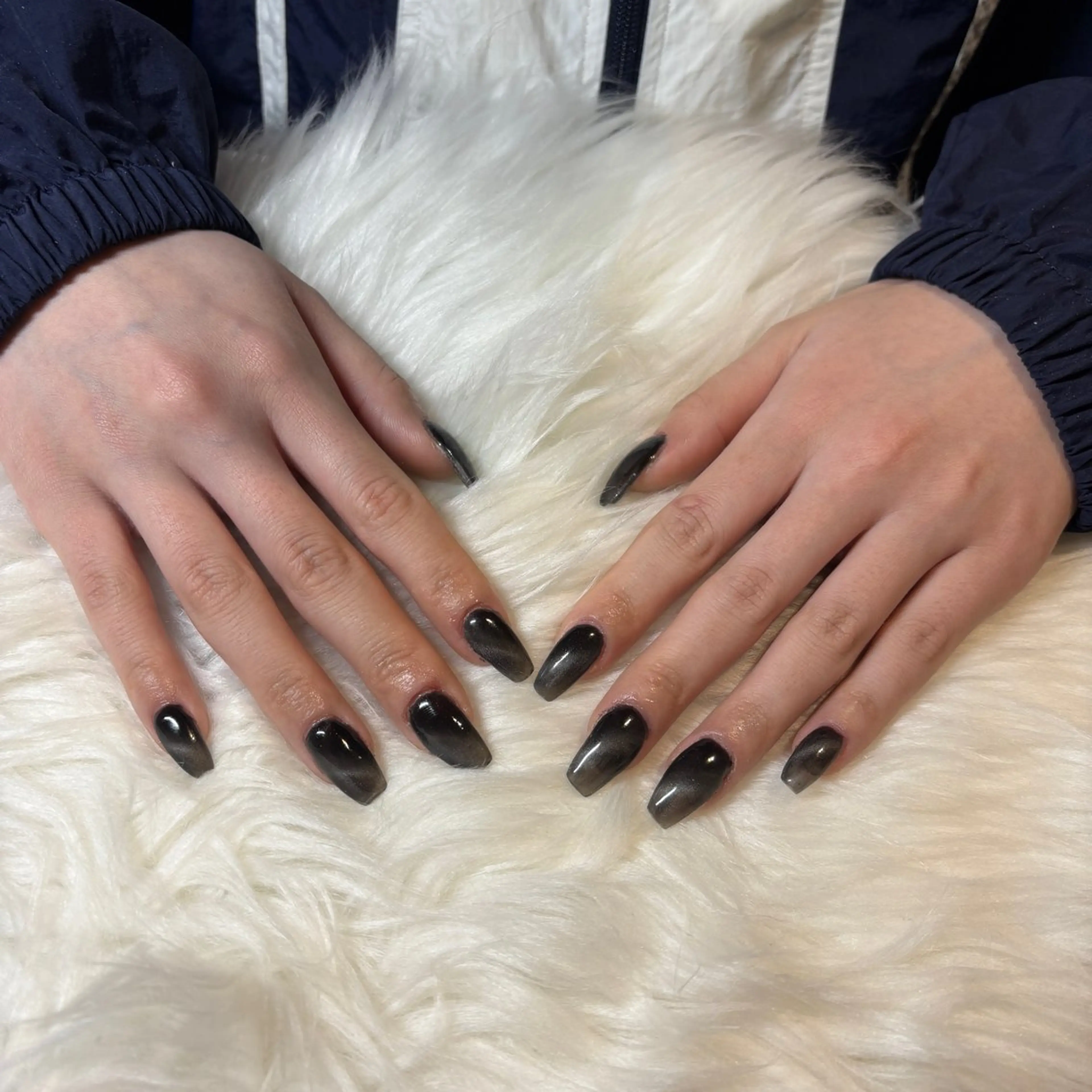 ネイル 長さ出し マグネットネイル 髙橋 里奈のネイルデザイン