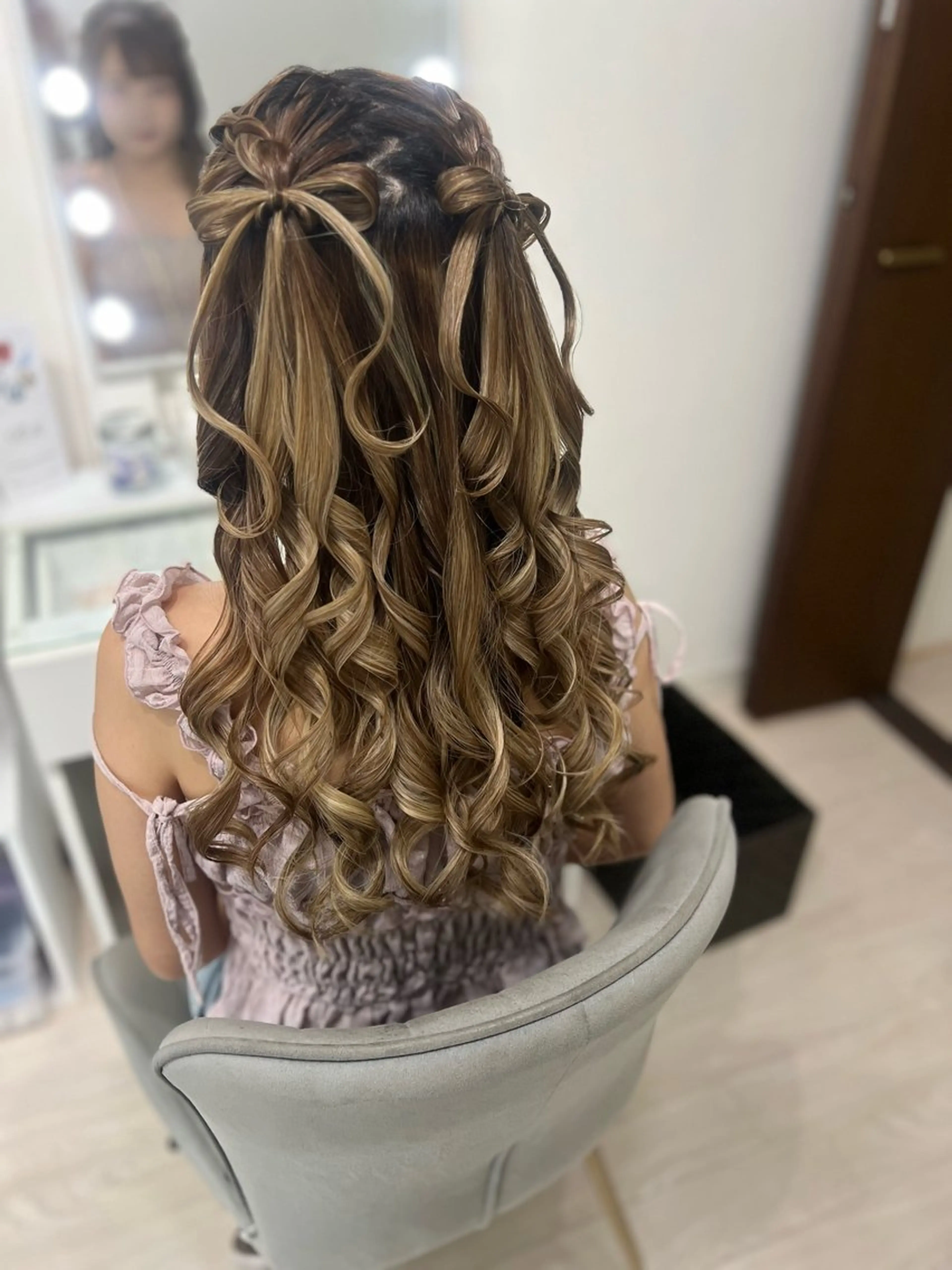 推し活応援ヘアの写真