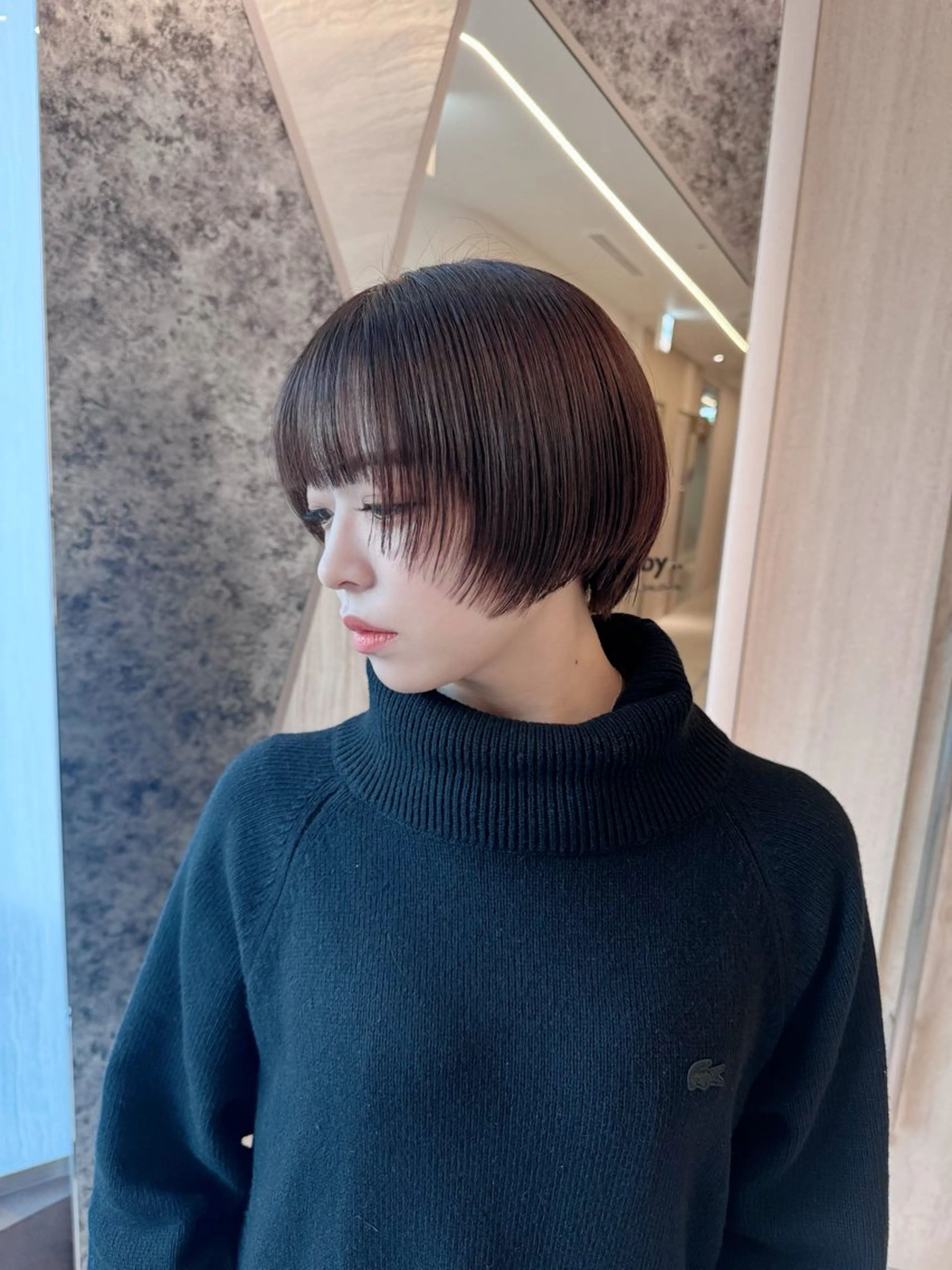 ショート カット ヘアカラー トリートメント foto所属・カット特化 /BLUET/新宿のヘアスタイル