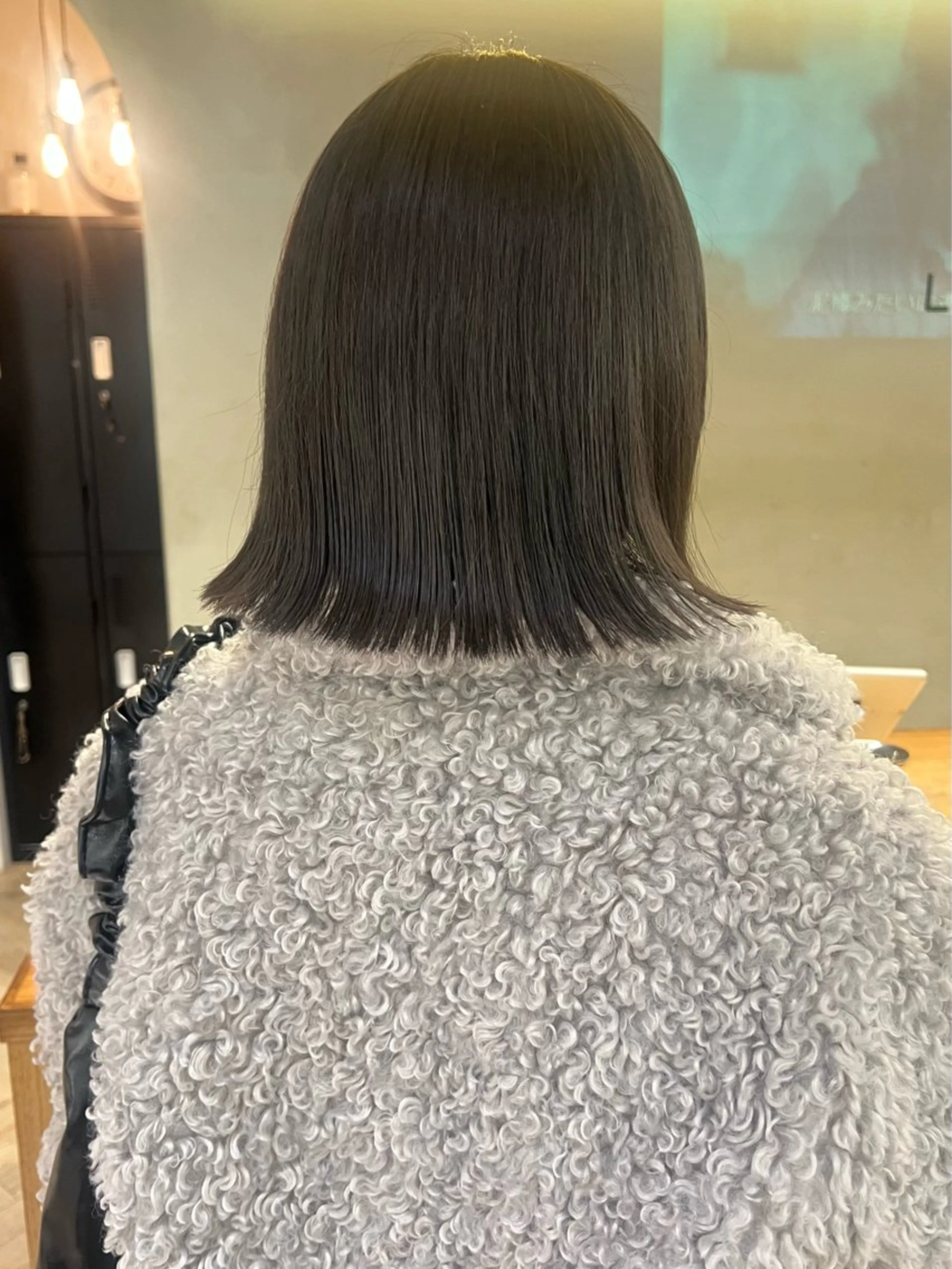 ミディアム トリートメント ヘッドスパ レイヤーカット/暖色 カラー/mao🎀のヘアスタイル