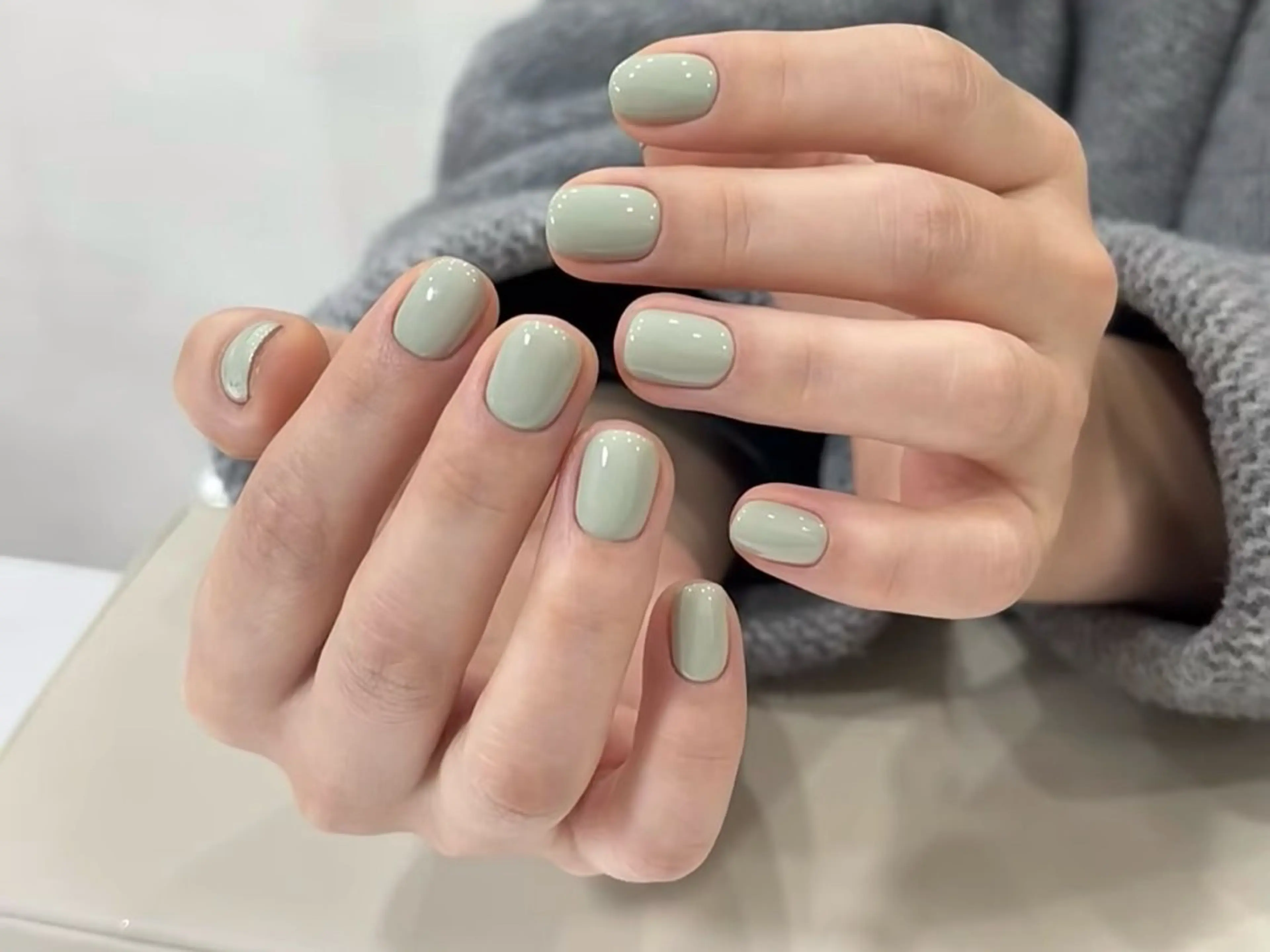 ミディアム ハンドネイル Atelier nail salonのネイルデザイン
