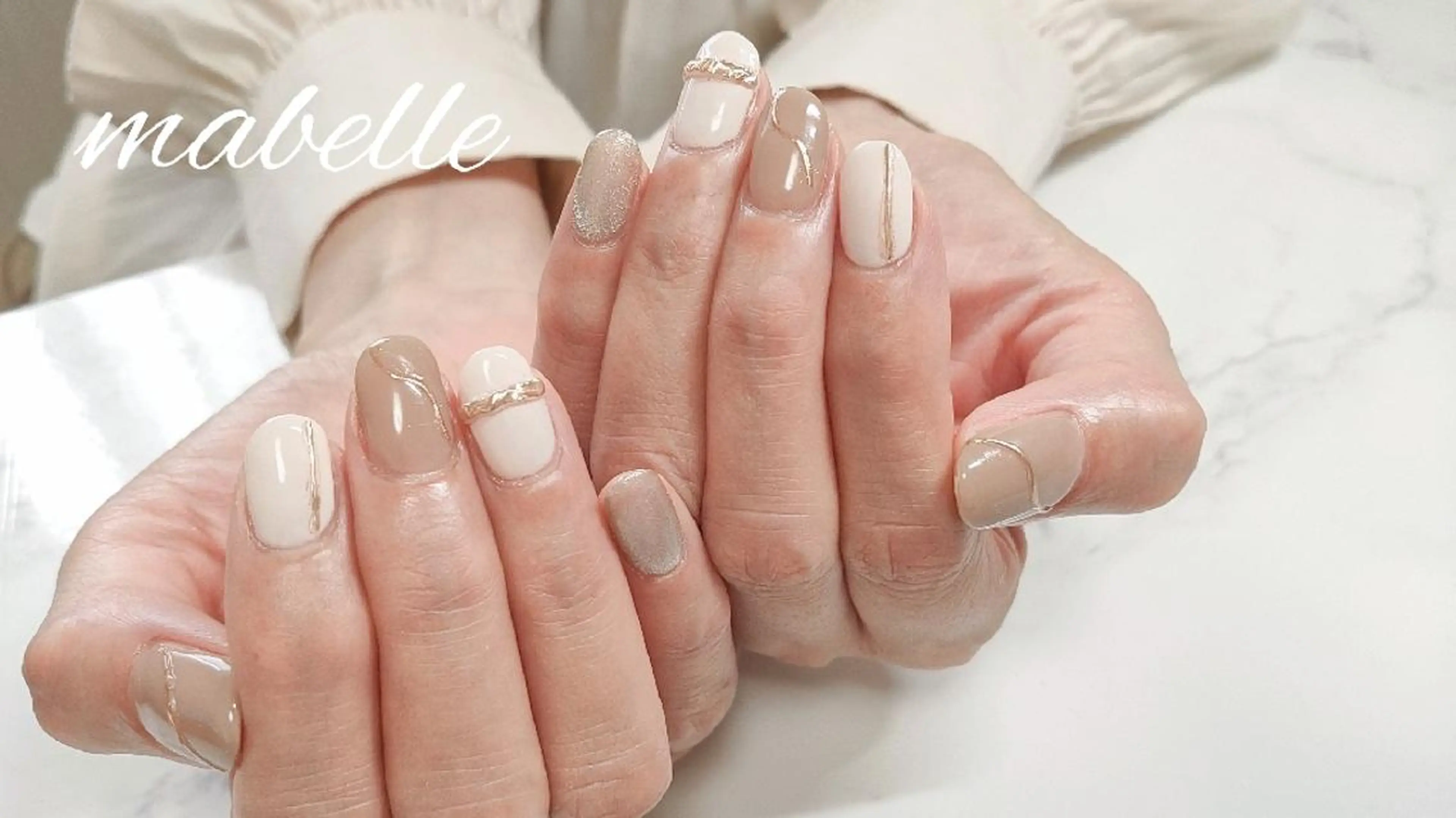 ネイル mabelle  まべるのネイルデザイン
