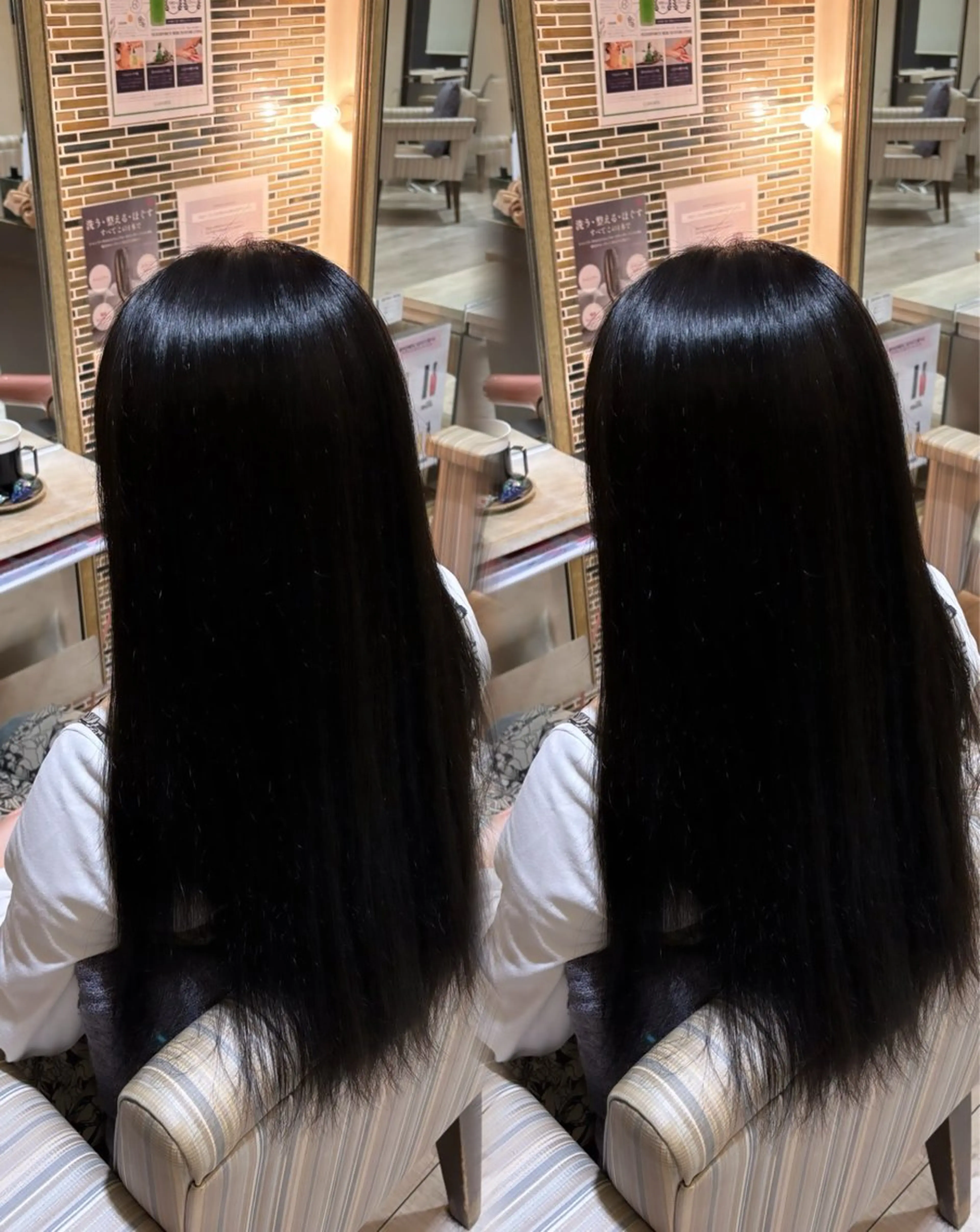 ロング ヘアカラー 杉本 奈々美のヘアスタイル