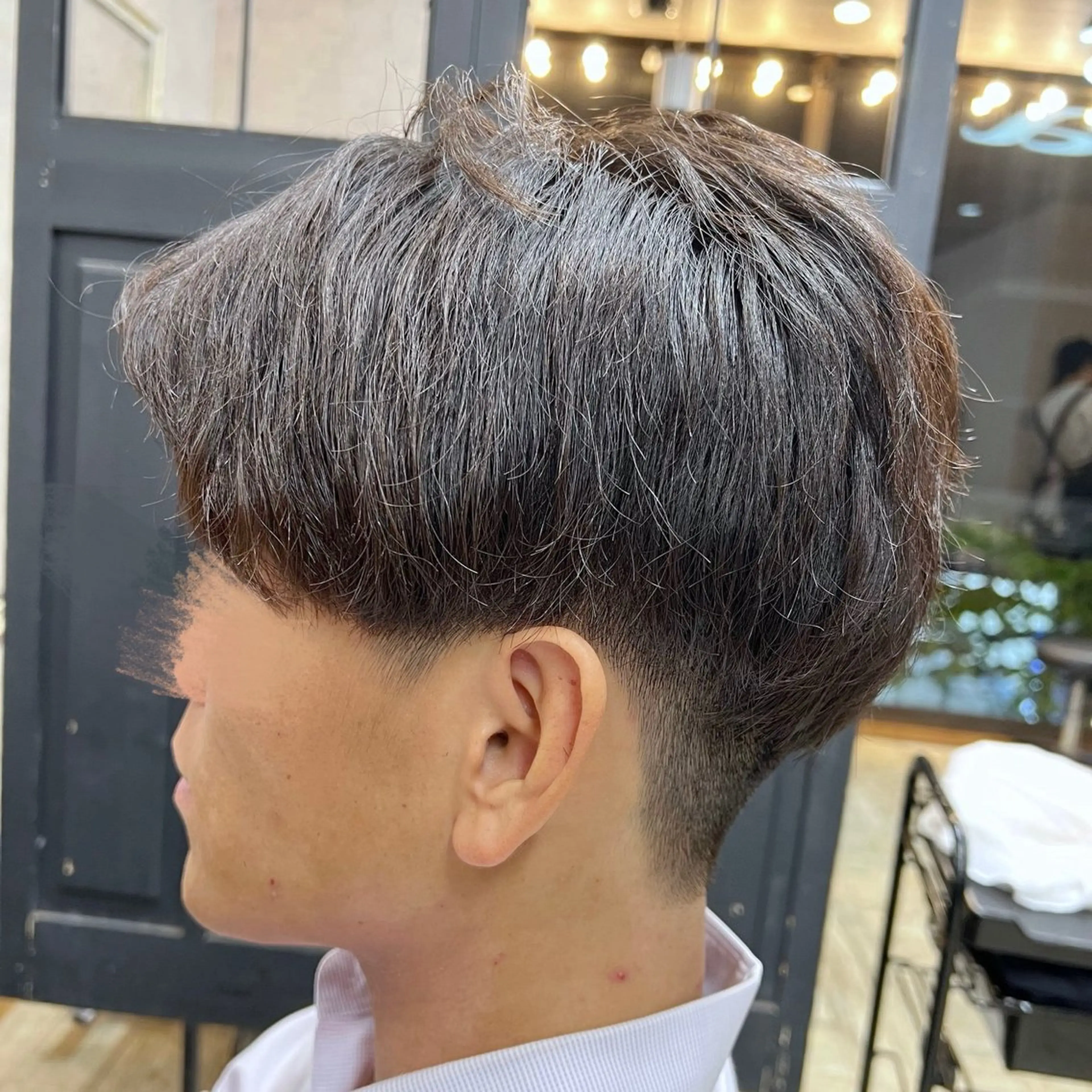 メンズ ビジネス 刈り上げ カット 高島 梨瑚のヘアスタイル