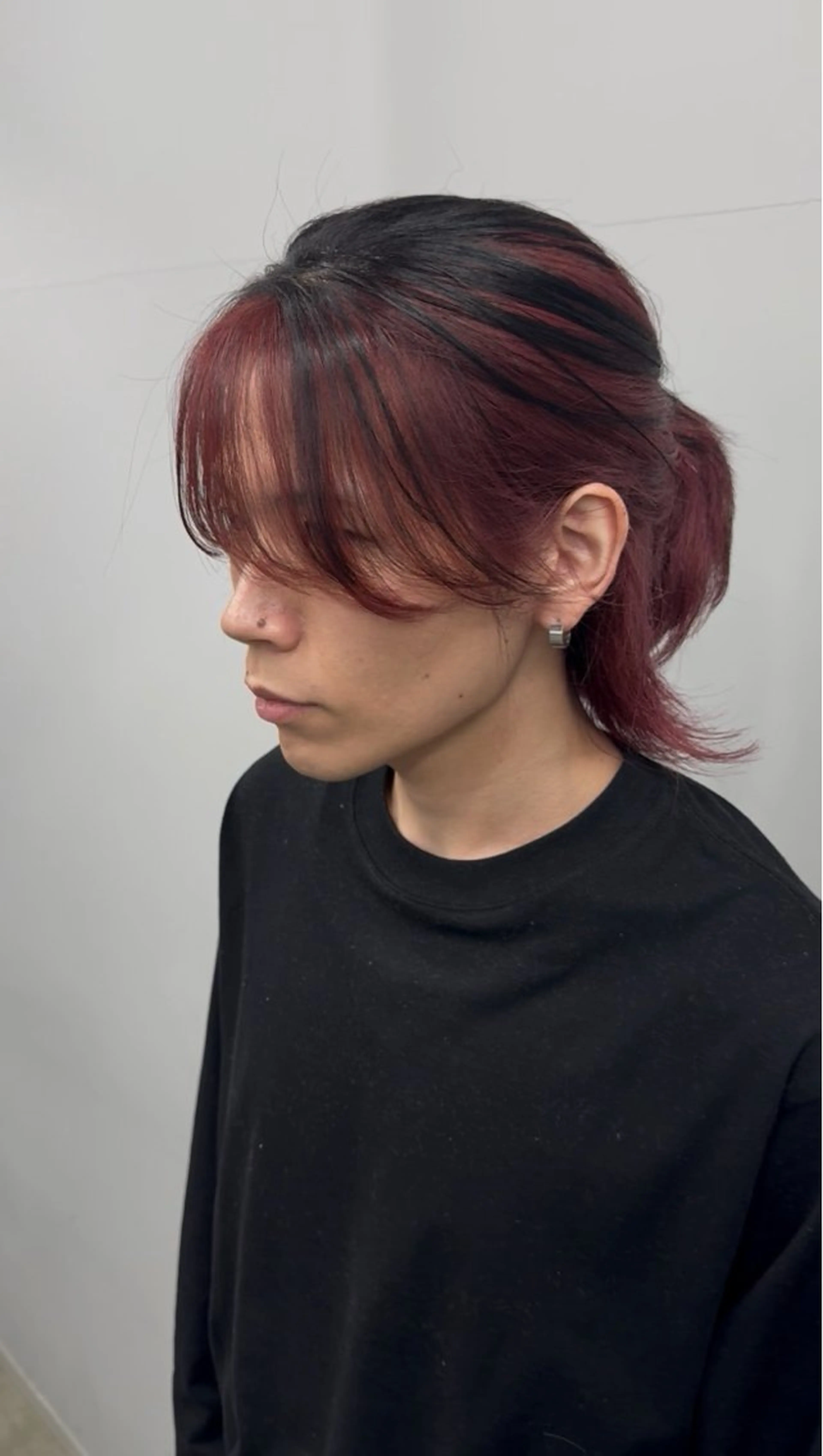 ショート カラー メンズ メンズブリーチ ブリーチ ピンクカラー レッドカラー 坂本響 メンズカット/パーマのヘアスタイル