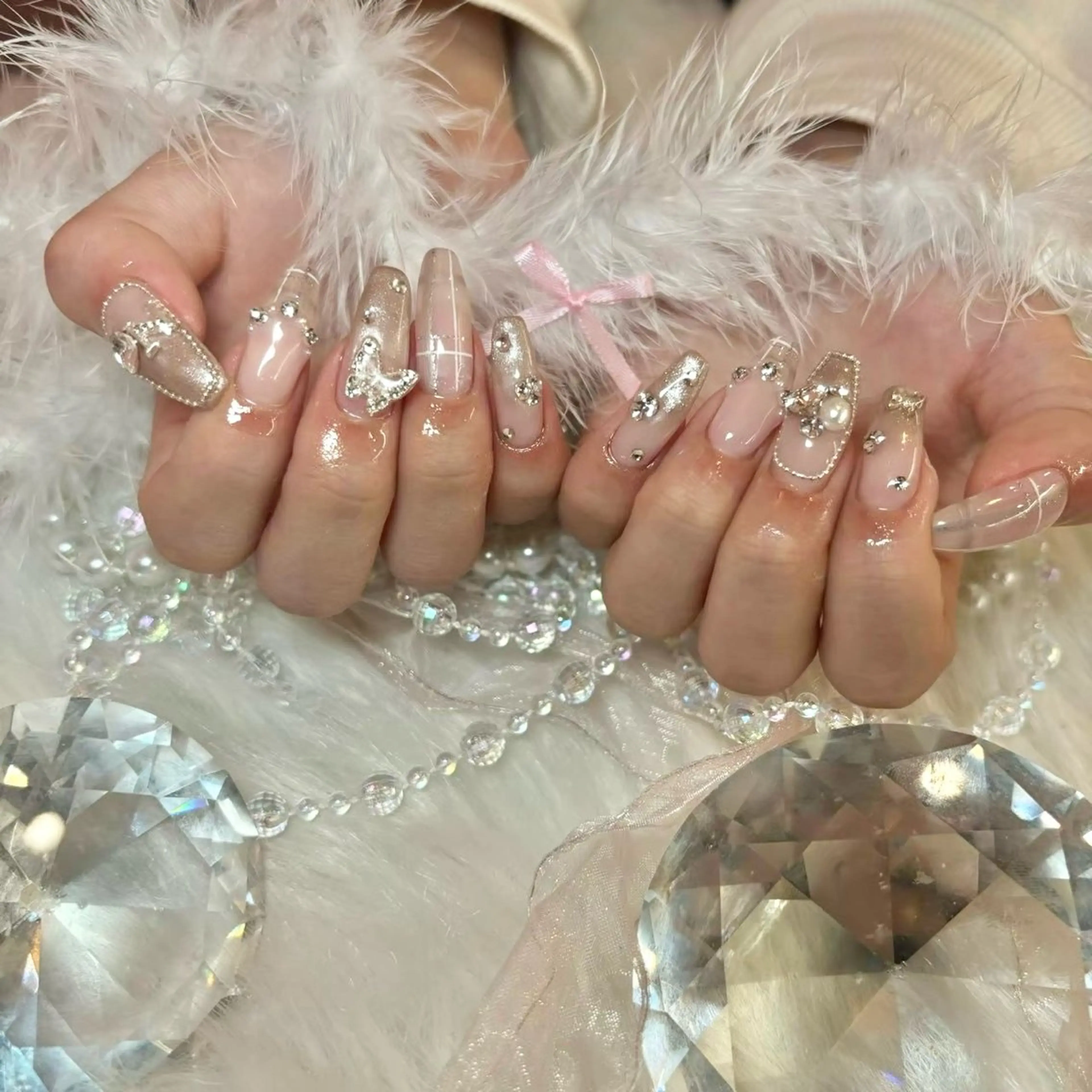 セミロング mionail 八木のネイルデザイン