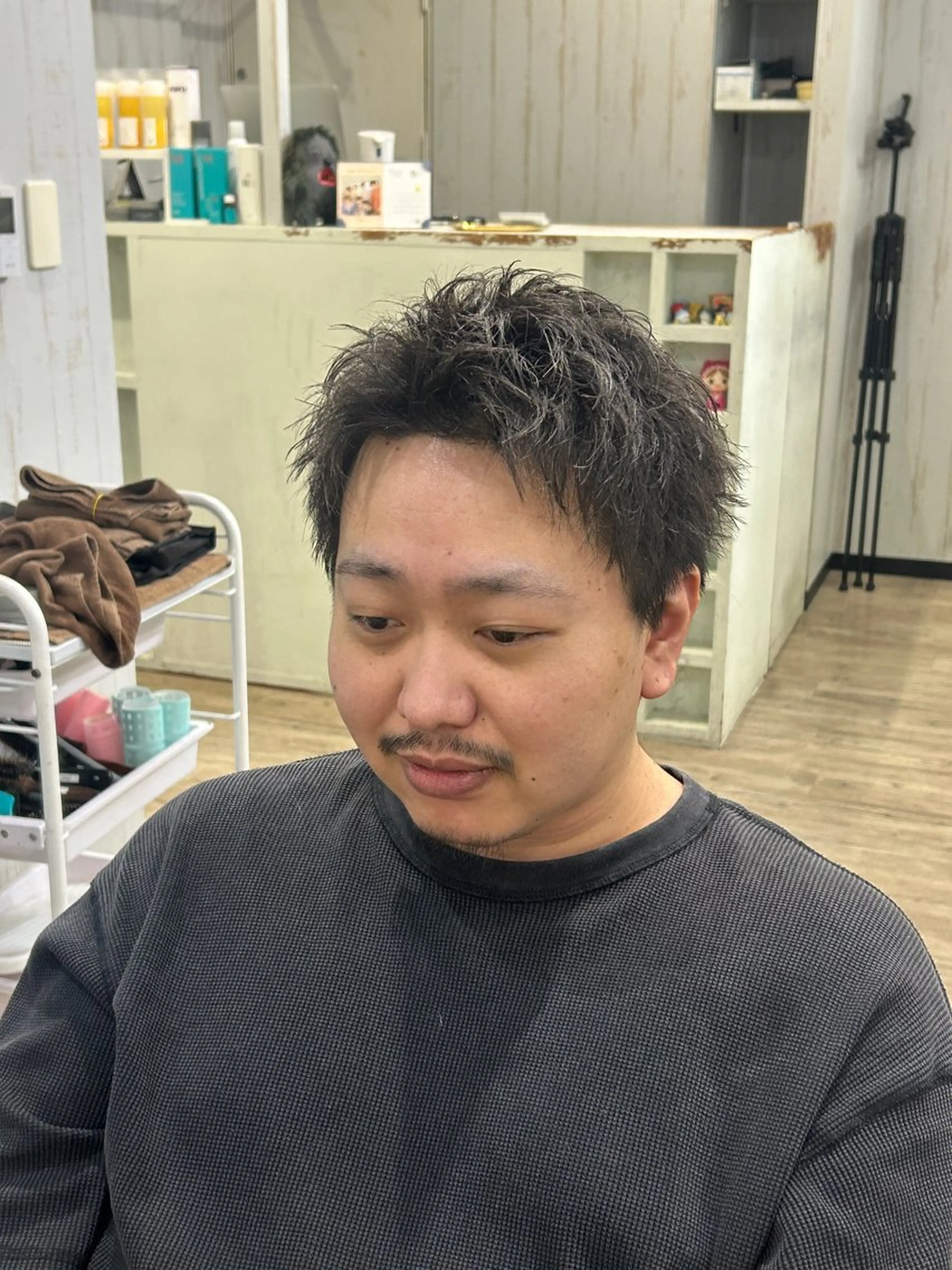 ショート メンズ 三浦千裕 メンズカットのヘアスタイル