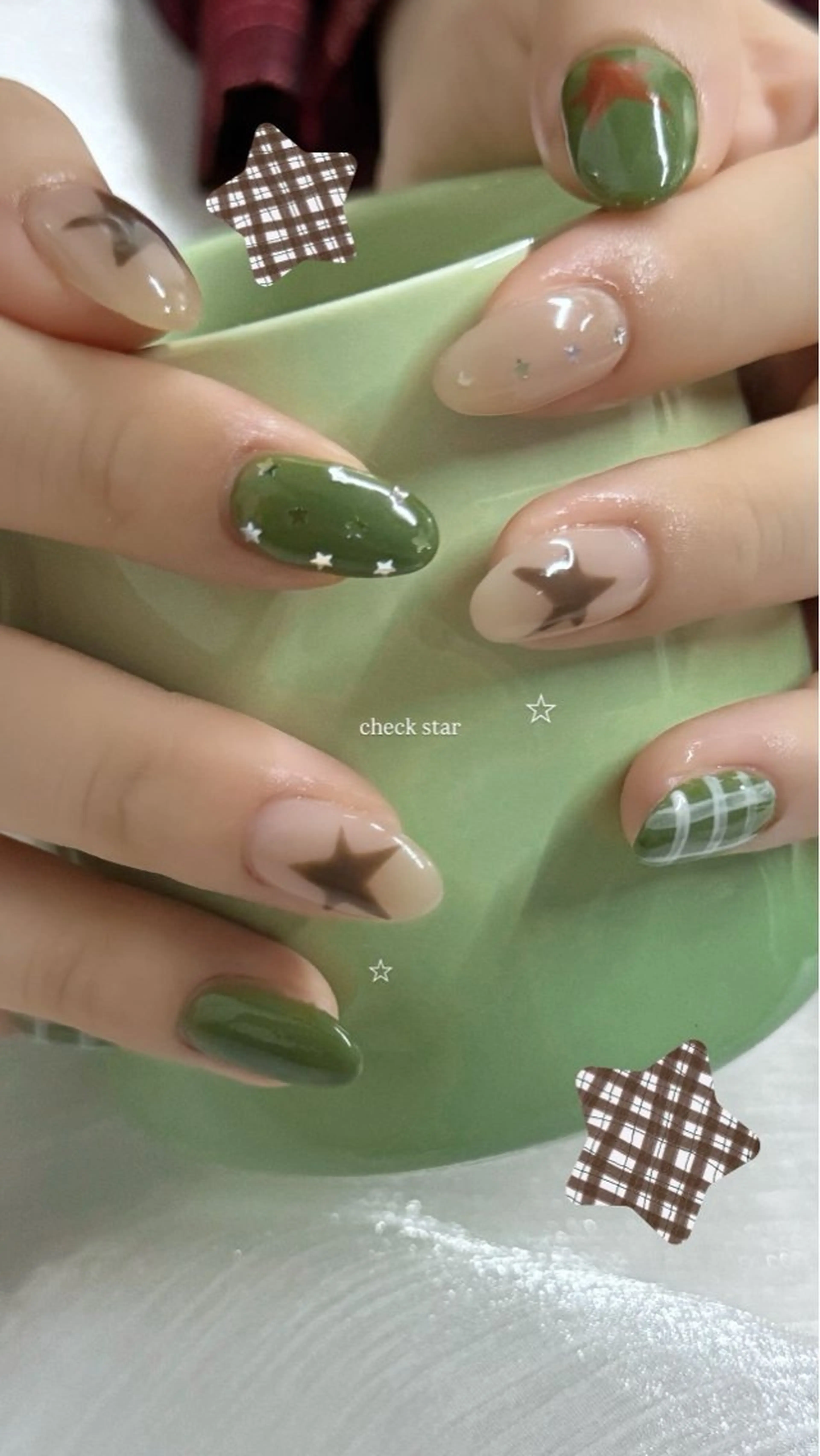 ネイル フレンチネイル 韓国ネイル マグネットネイル メンズネイル ニュアンスネイル ハンドネイル GRANDE大須 Cecil💜のネイルデザイン