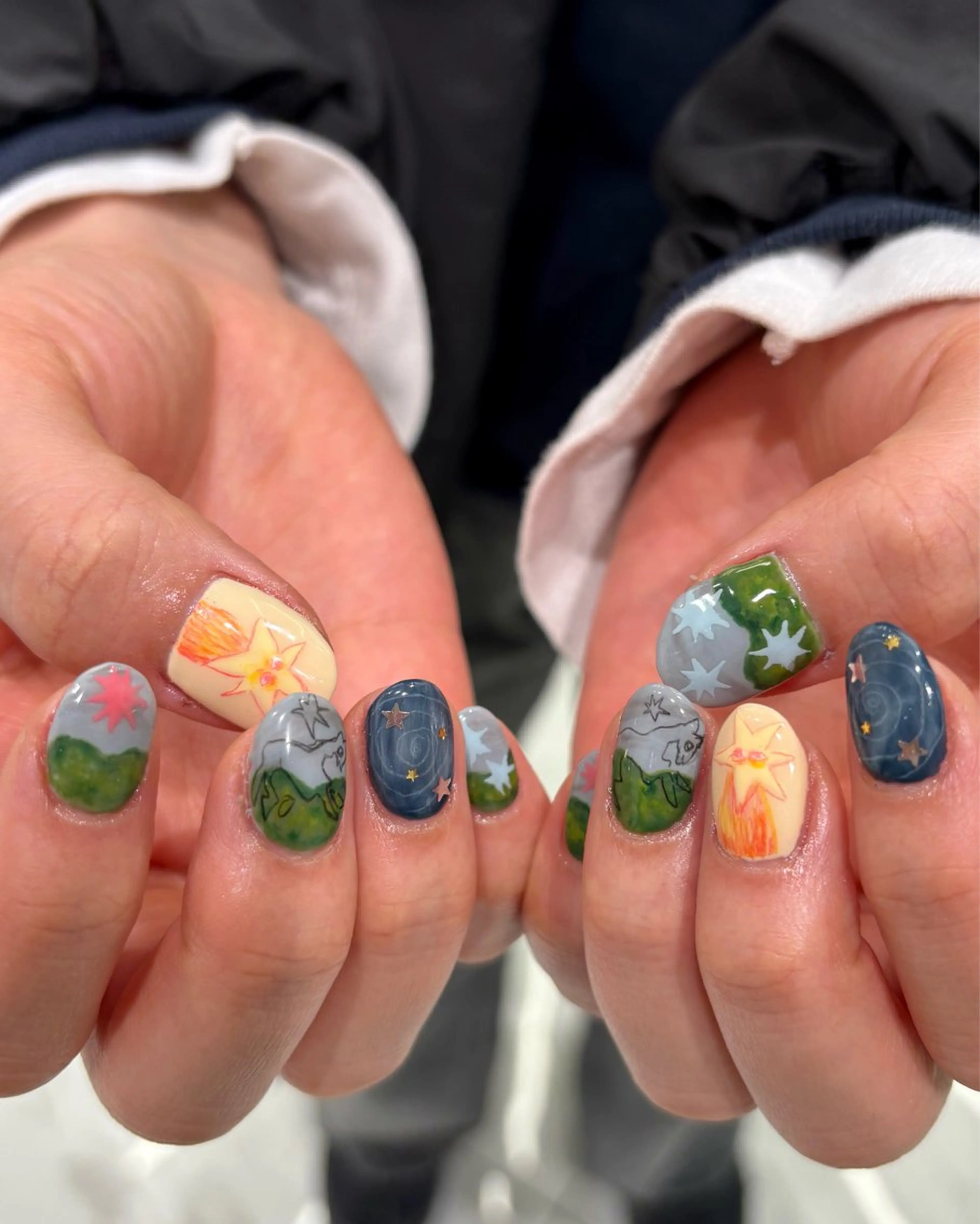 ネイル ハンドネイル Kureha/ネイル トレンドヘアのマツエク・マツパデザイン