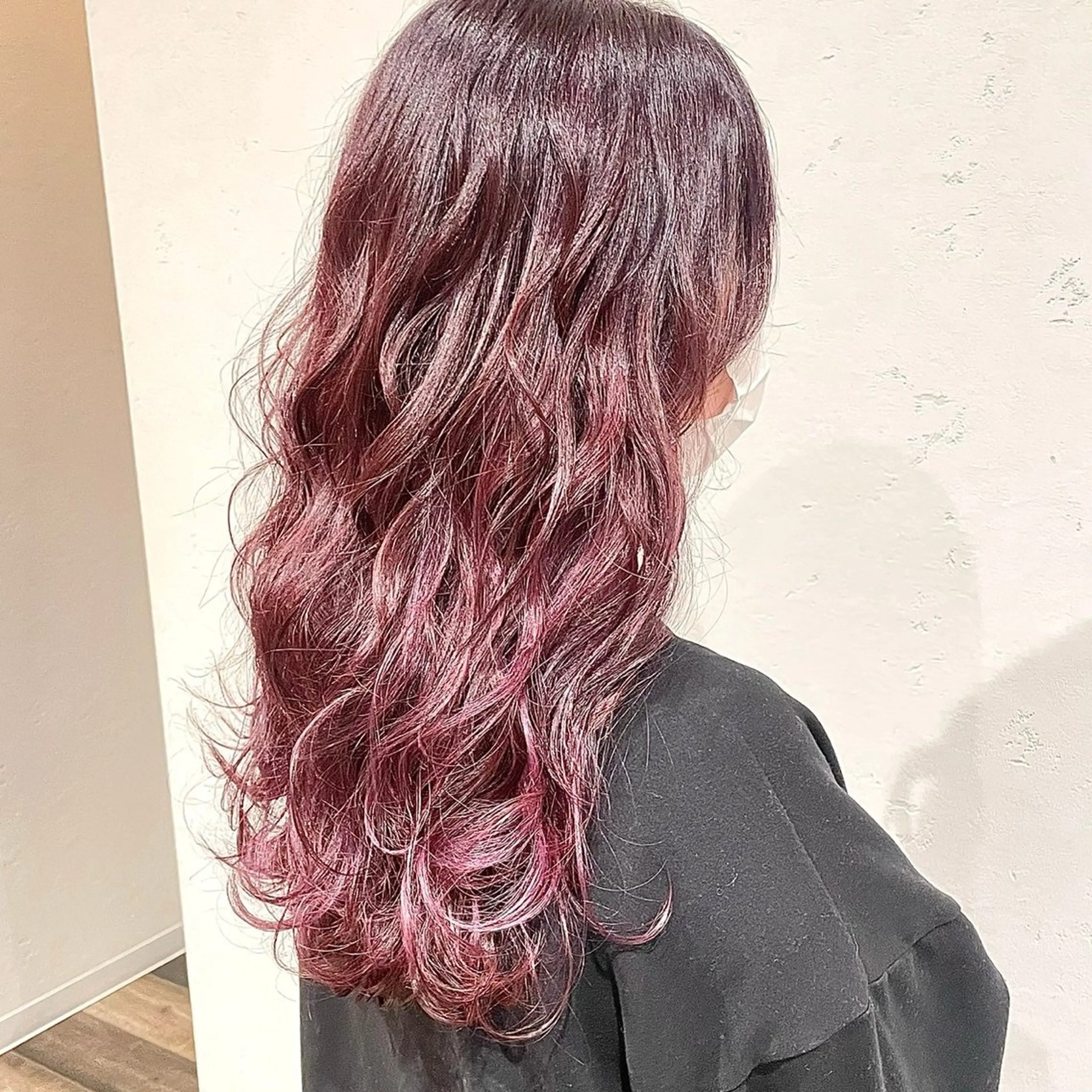 ロング カラー 🍒中川葵久美🍒 レイヤー/メンズのヘアスタイル