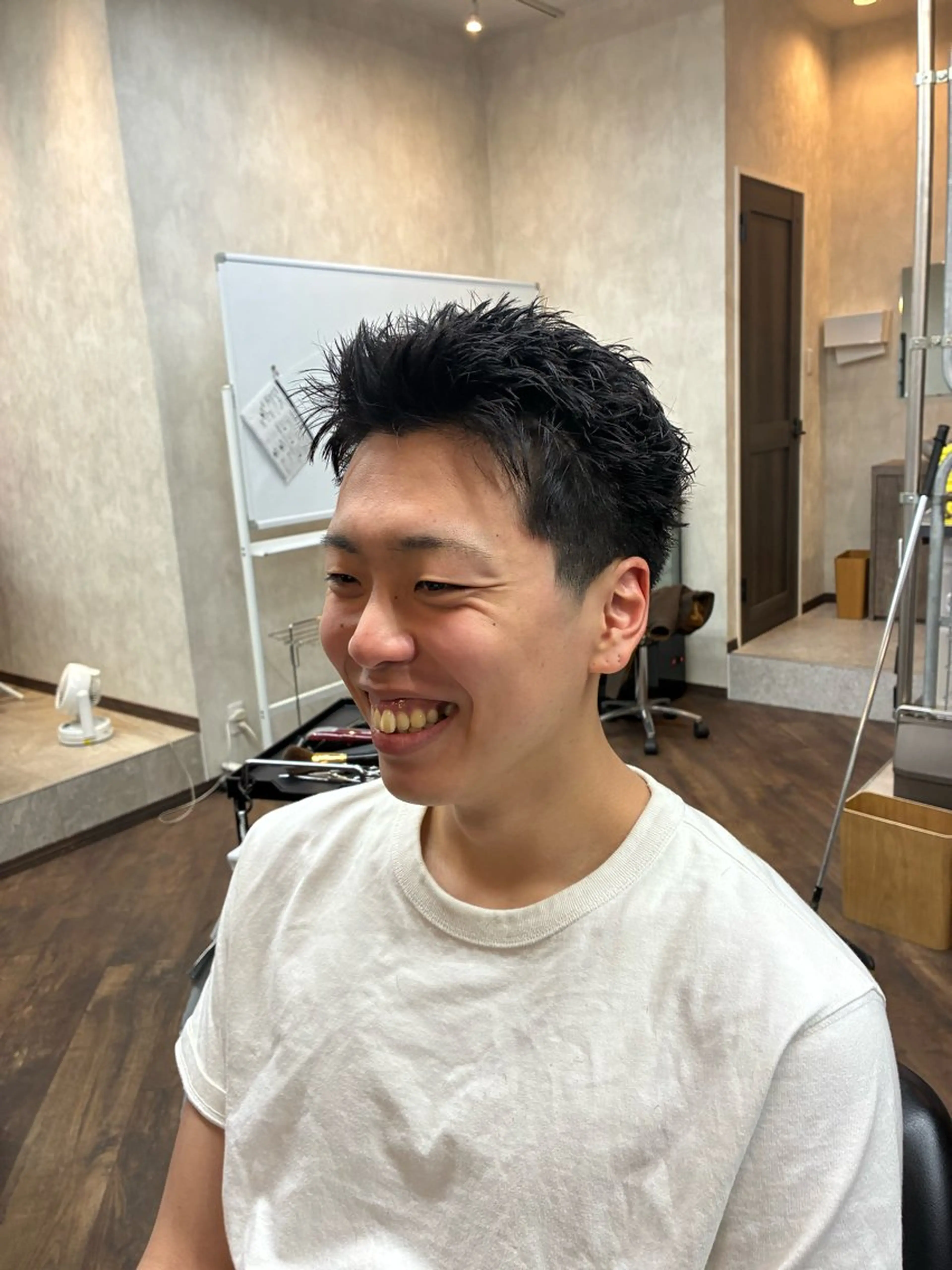 ショート ryuki mのヘアスタイル
