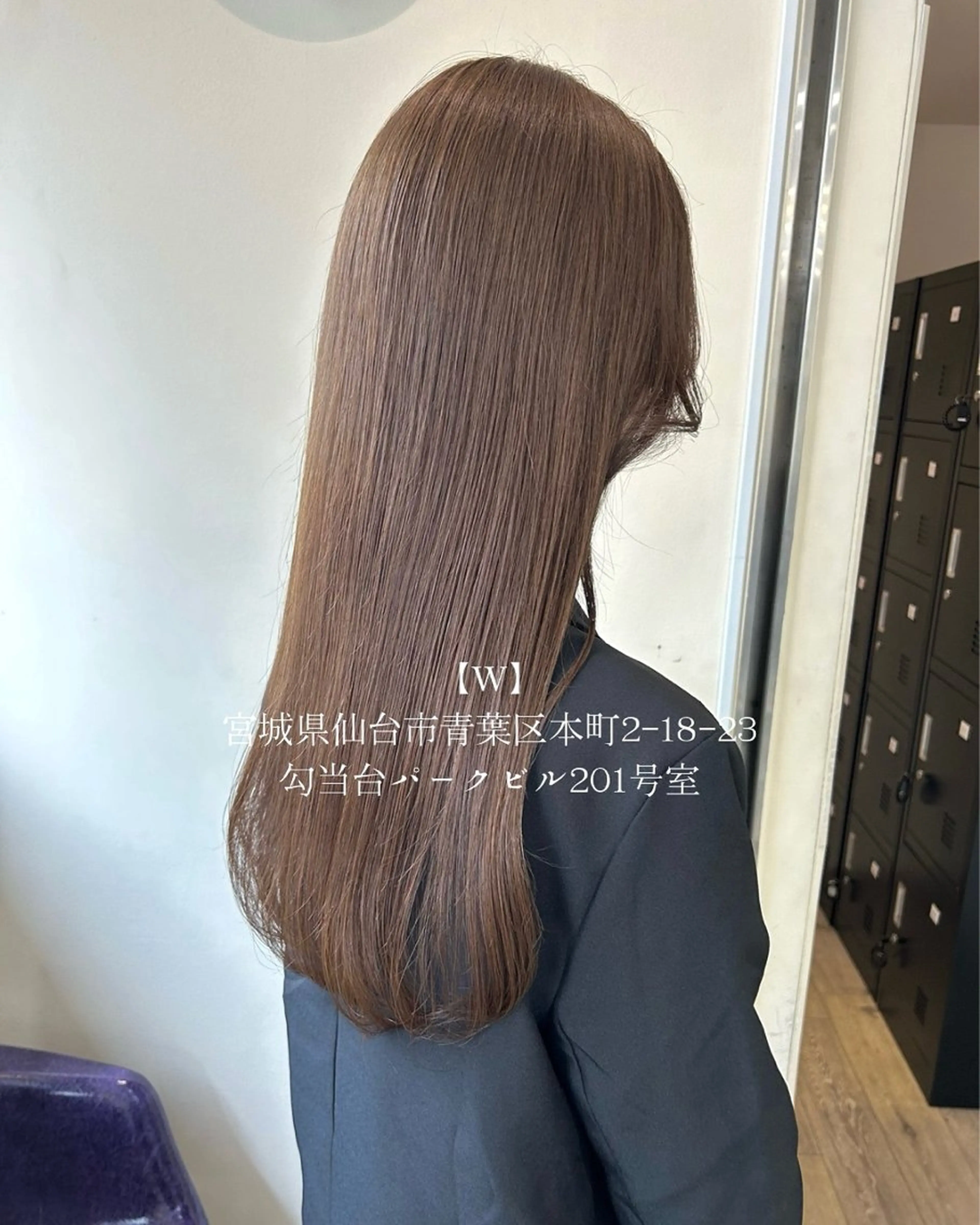 ロング 小林 朋花のヘアスタイル