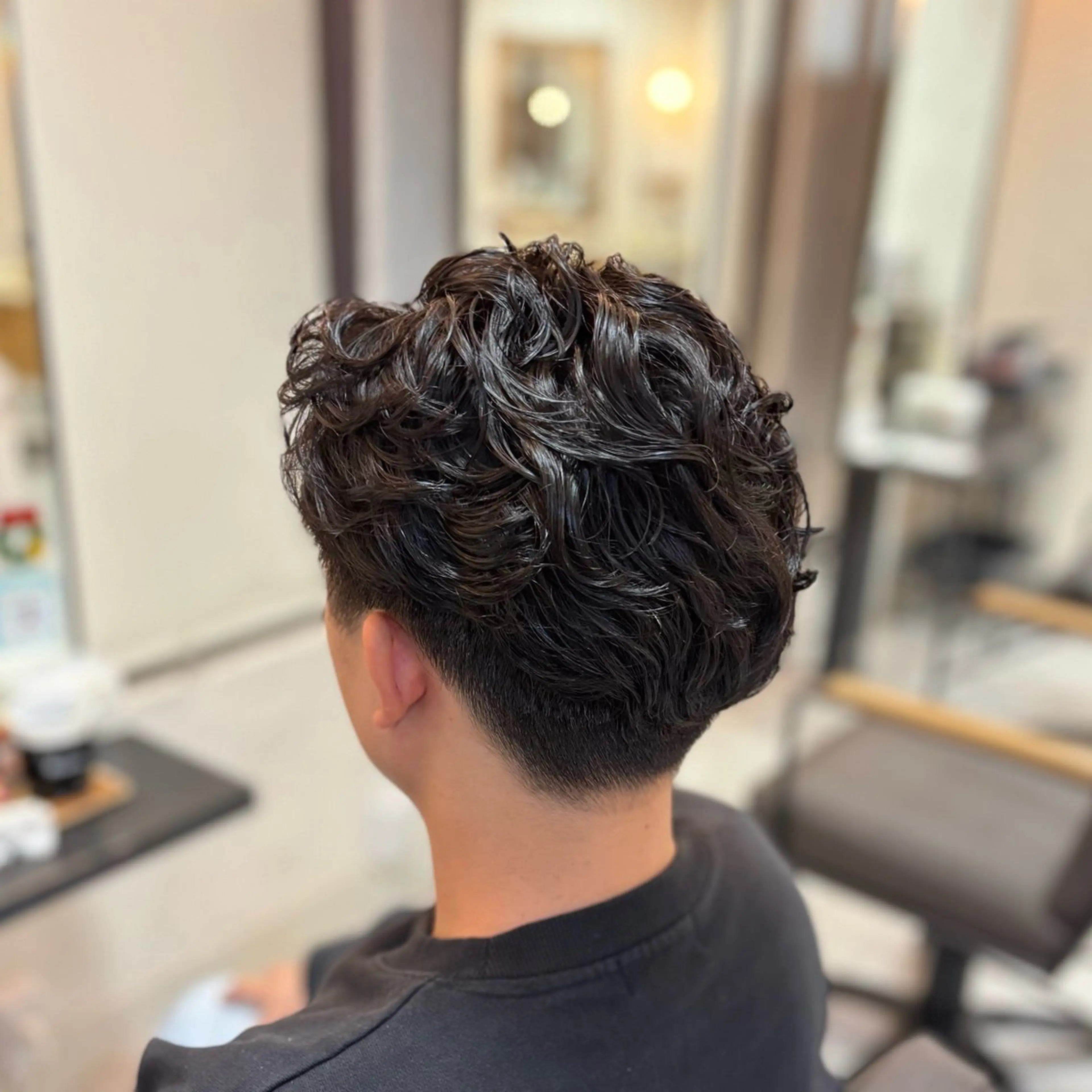 パーマ メンズ パーマ ACCOLE Yuzuのヘアスタイル