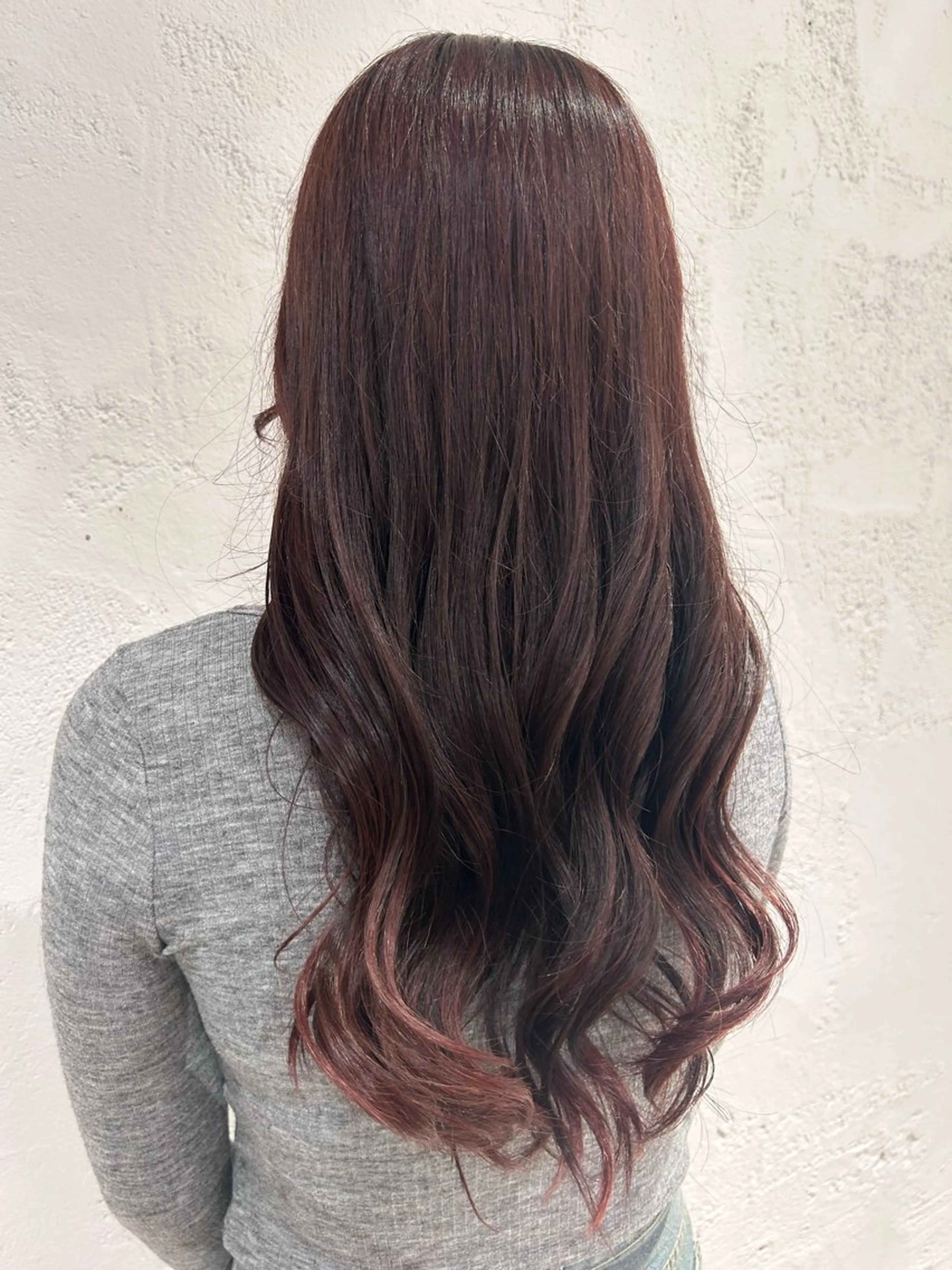 ロング カラー ラベンダーカラー ラベンダーピンク ピンクカラー ヘアカラー アレンジ/艶髪/ 艶カラー/koumeのヘアスタイル