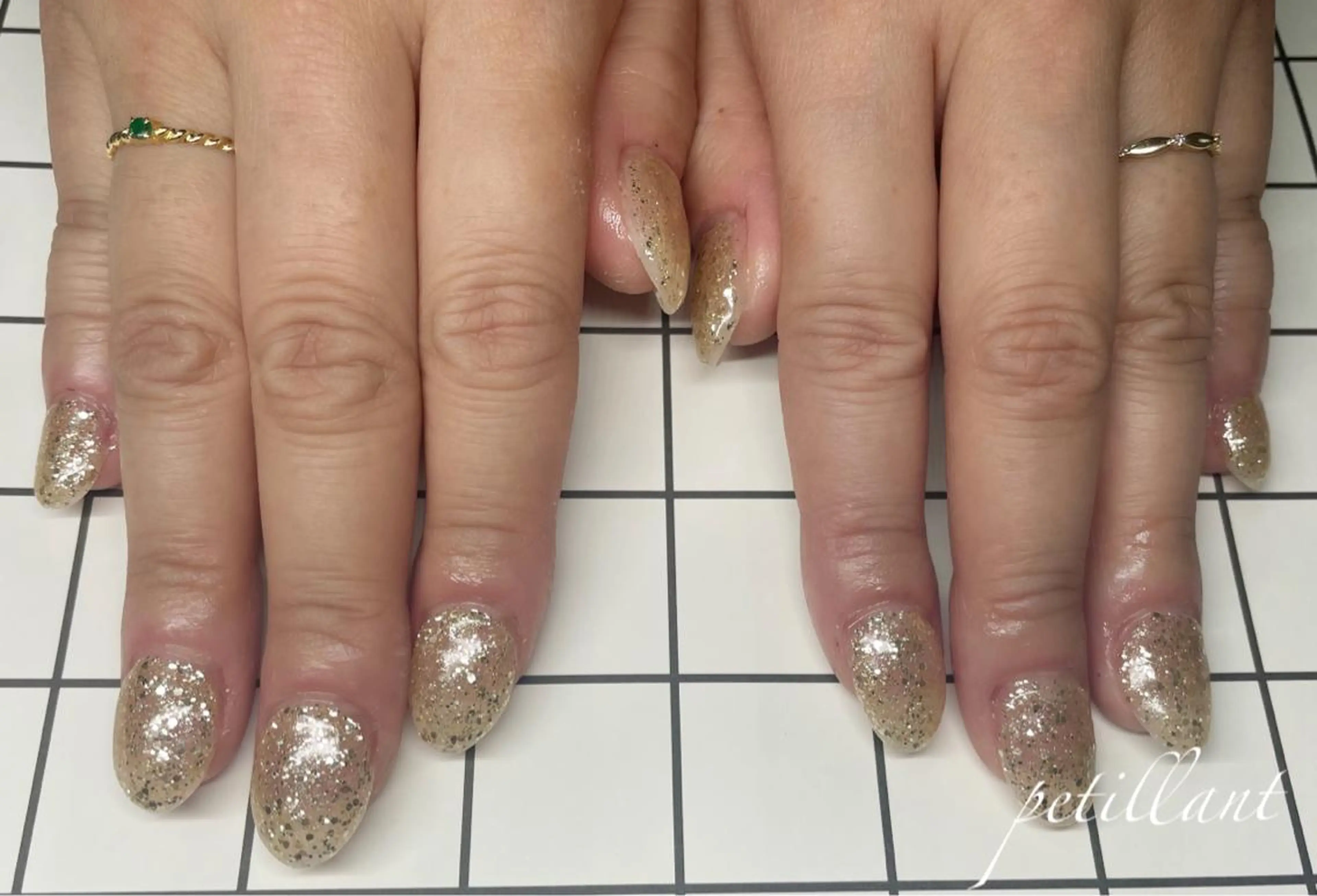 ネイル ワンカラーネイル nail salon petillantのネイルデザイン