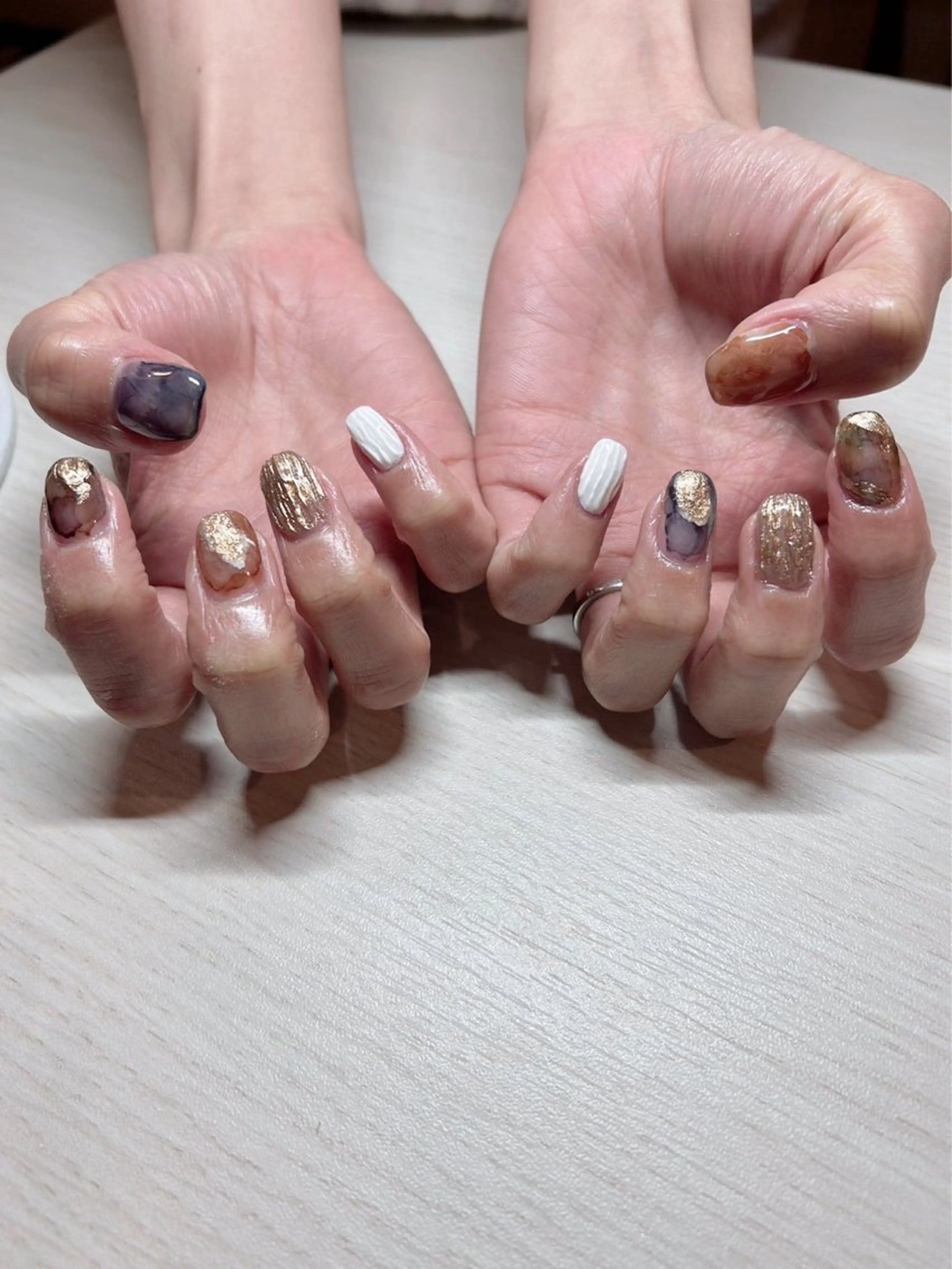 ネイル ニュアンスネイル Sasaki Chiyokoのネイルデザイン