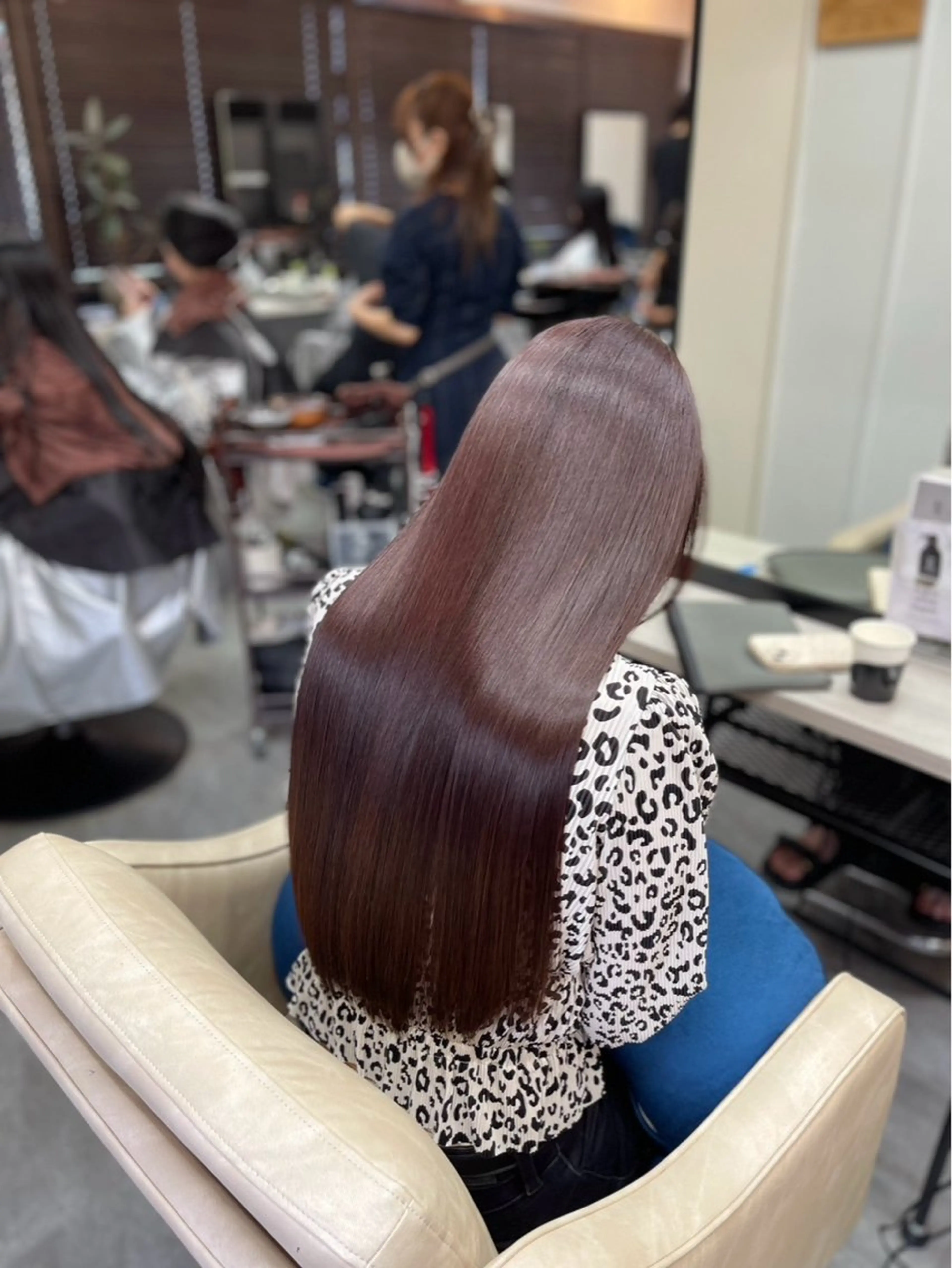 ロング 髪質改善 トリートメント 木村 光のヘアスタイル