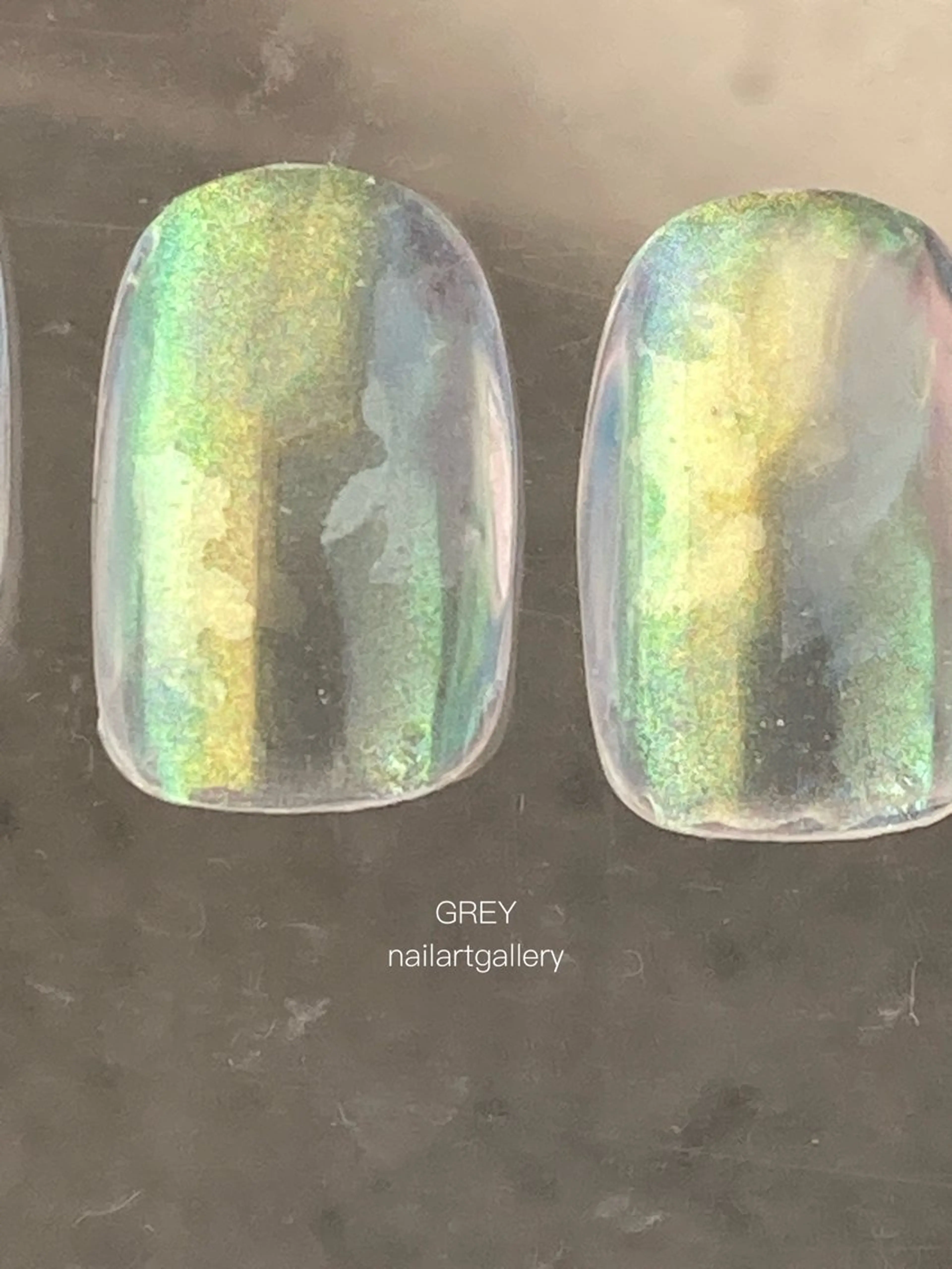 ネイル アートネイル 【GREY】 TAIRAのネイルデザイン