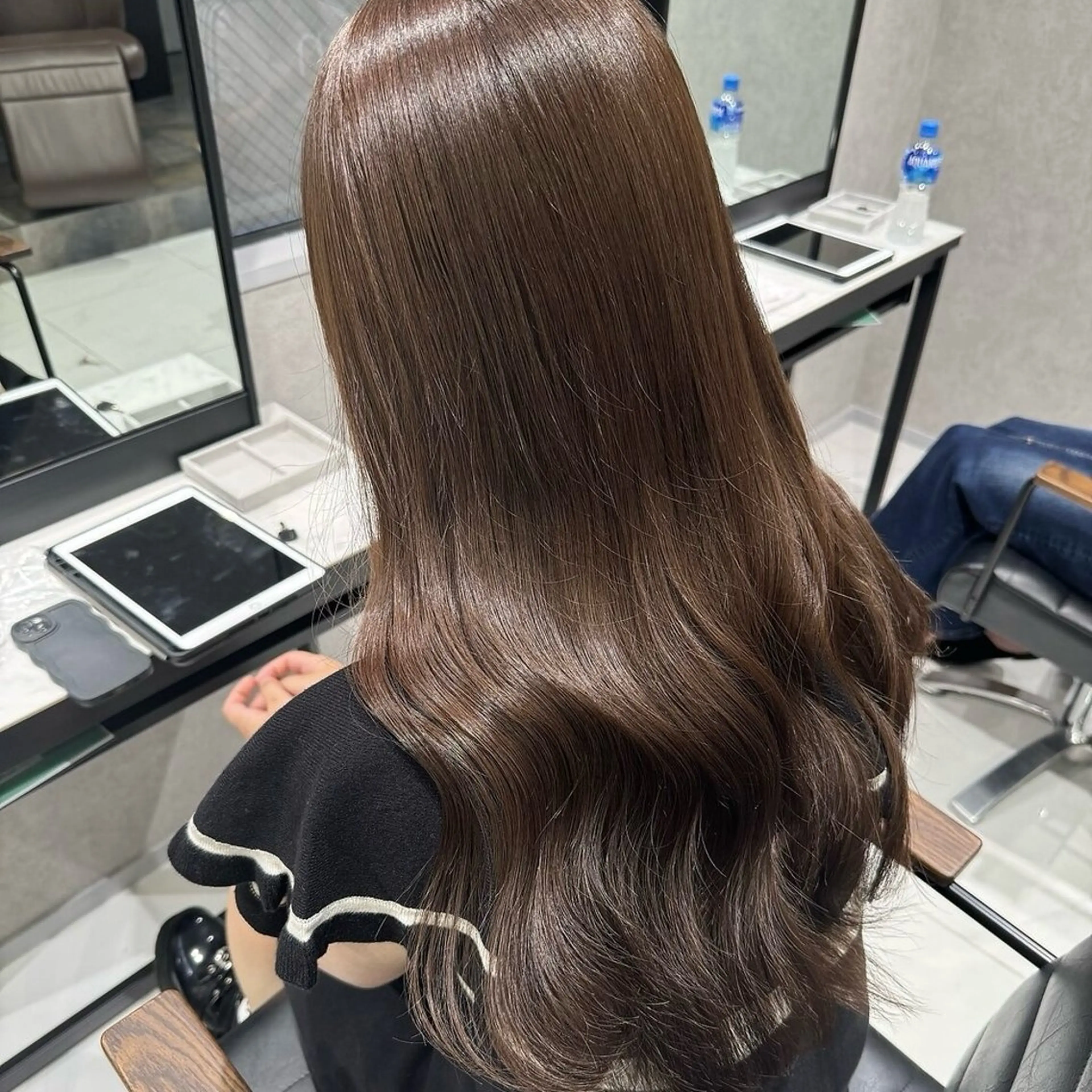 ロング カラー ⟡.·Fuka/ ヘアメ🎀暖色カラーのヘアスタイル