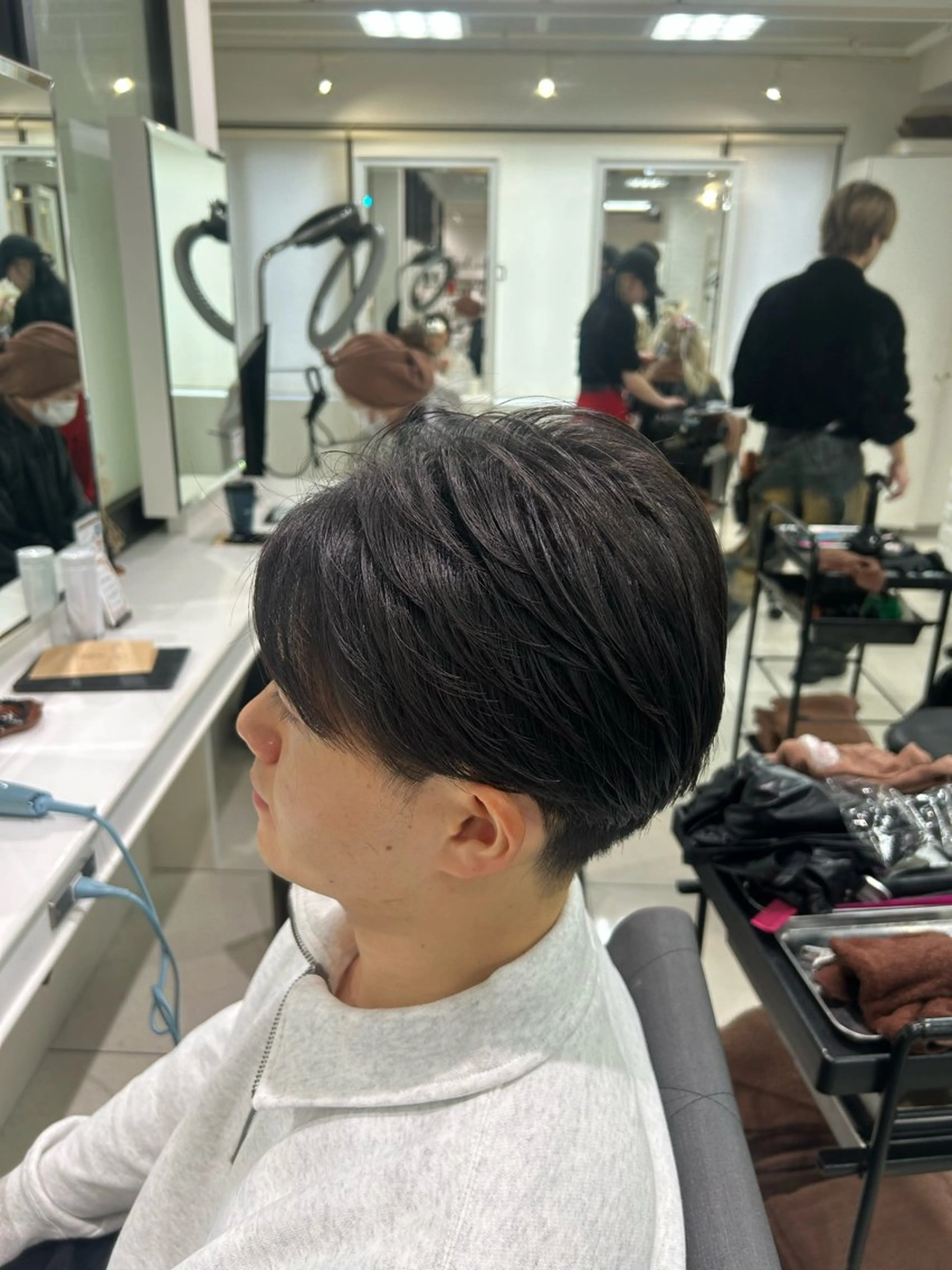 ショート 縮毛矯正 カット 縮毛矯正 【縮毛矯正/レディー スカット】美涼🎀のヘアスタイル