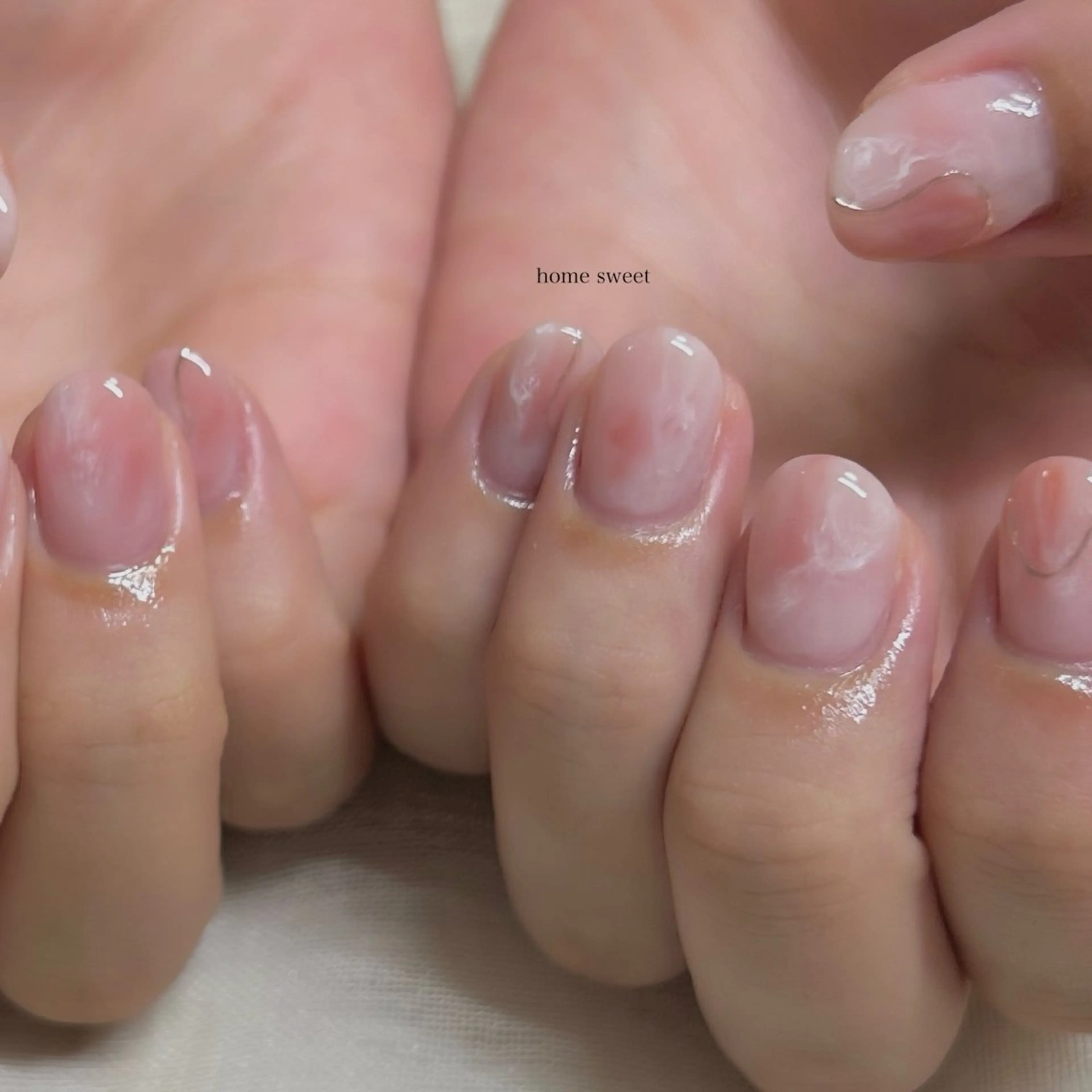 ショート ショートネイル. Home sweetのネイルデザイン