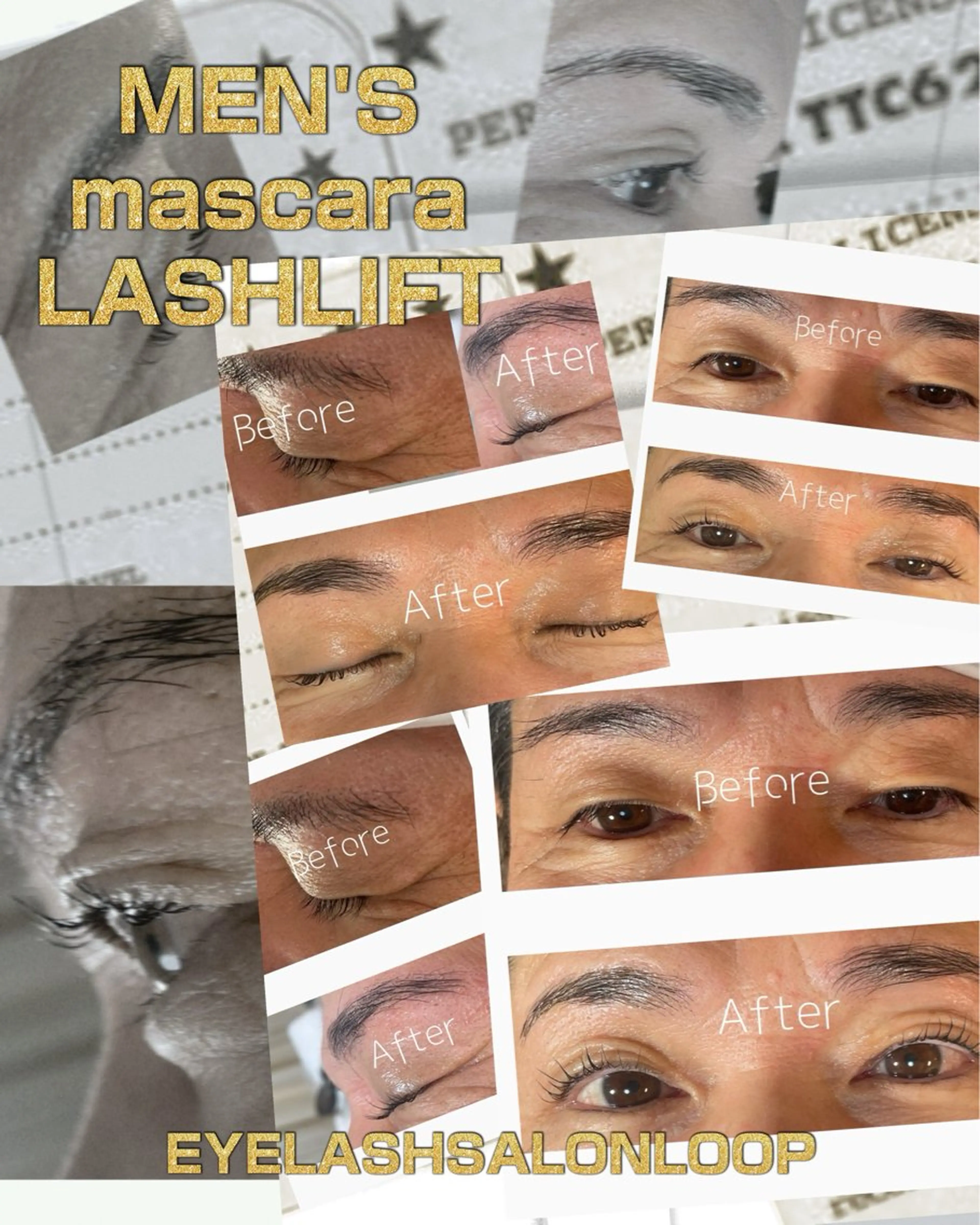 メンズ マツエク・マツパ ナチュラル eyelash salonLoopꨄのマツエク・マツパデザイン