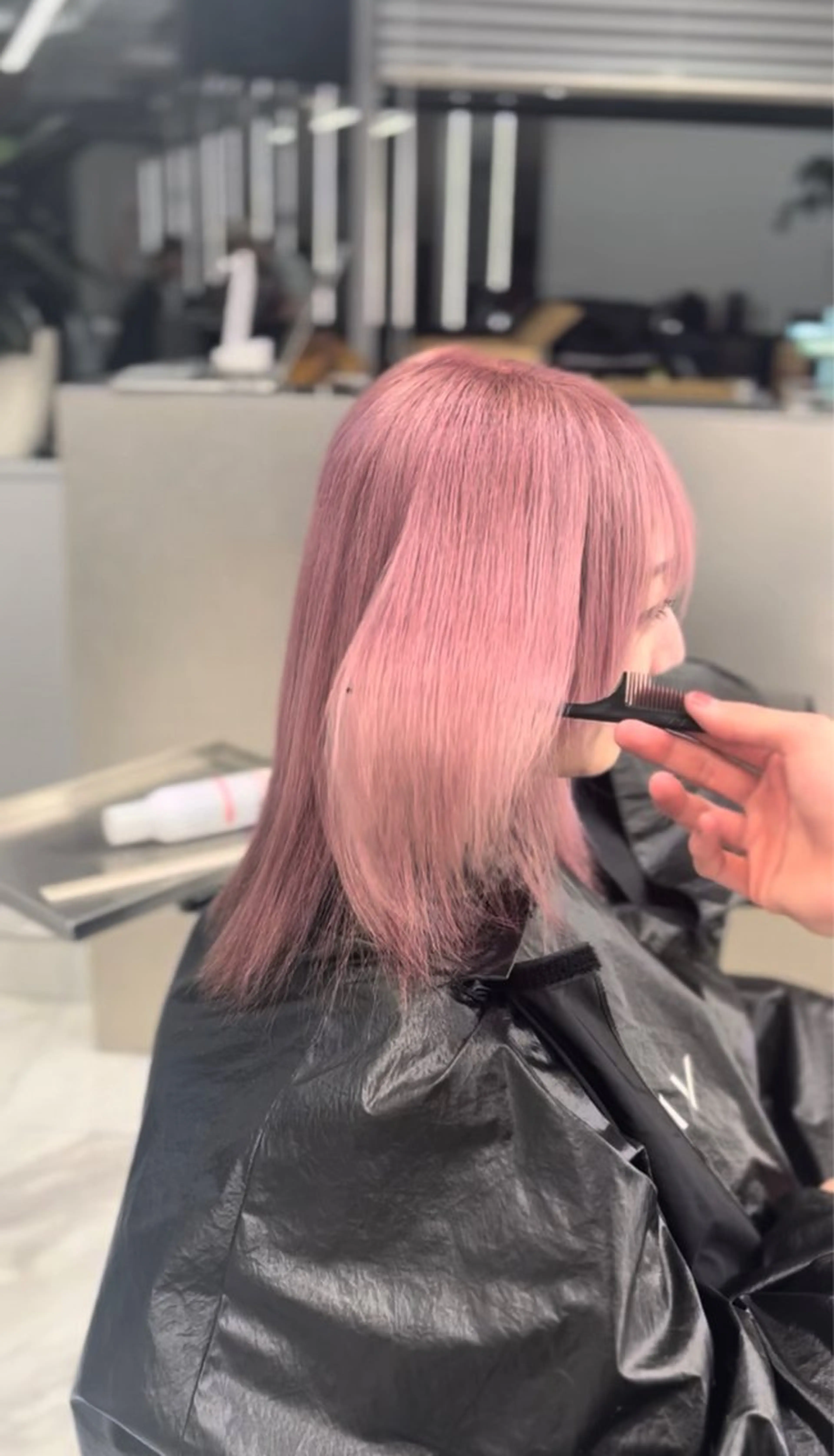 カラー ハイトーン職人 ♡中島凱人のヘアスタイル