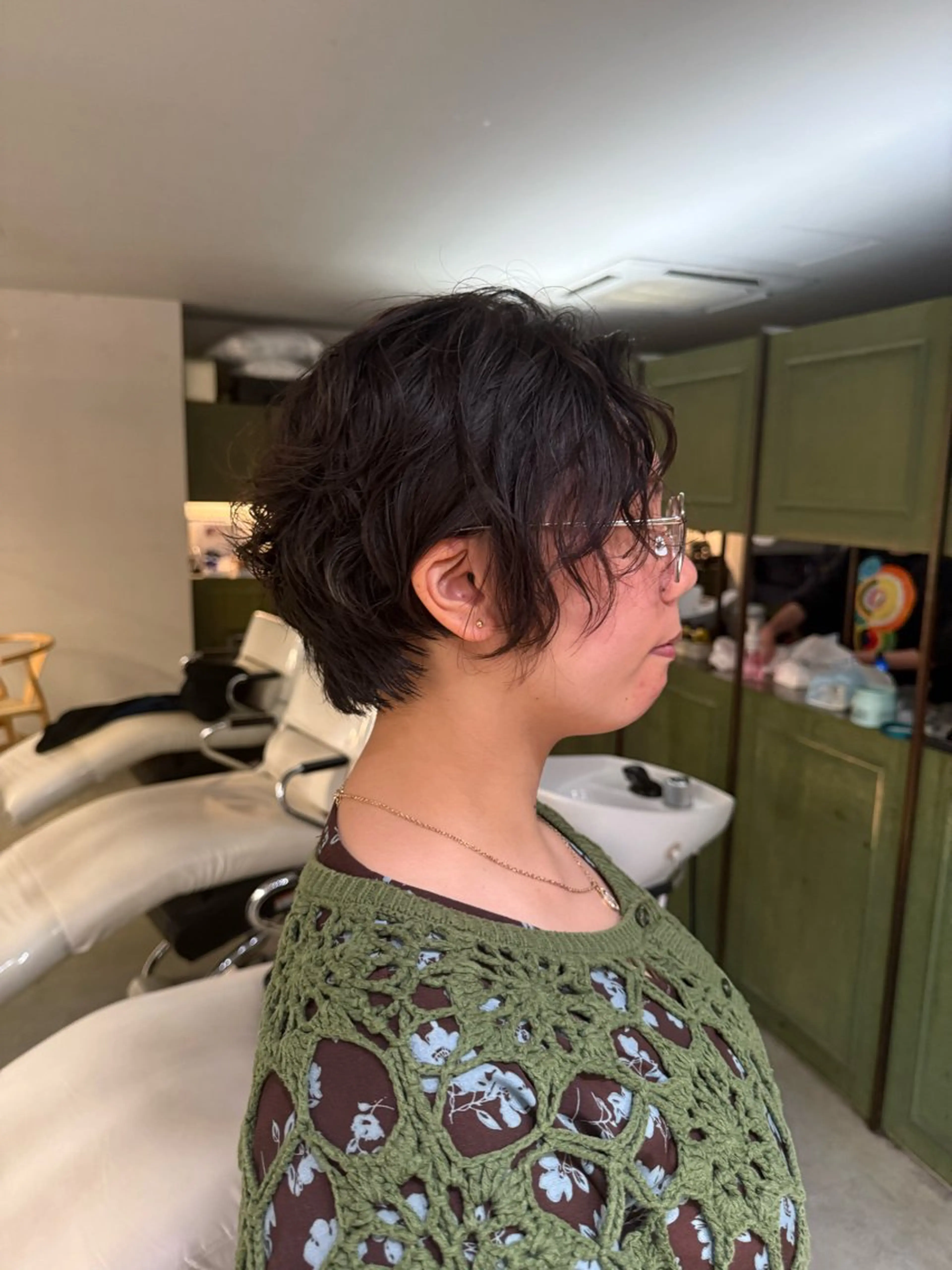 くびれショート✂︎  +  ワンカラー(白髪染め可)の写真
