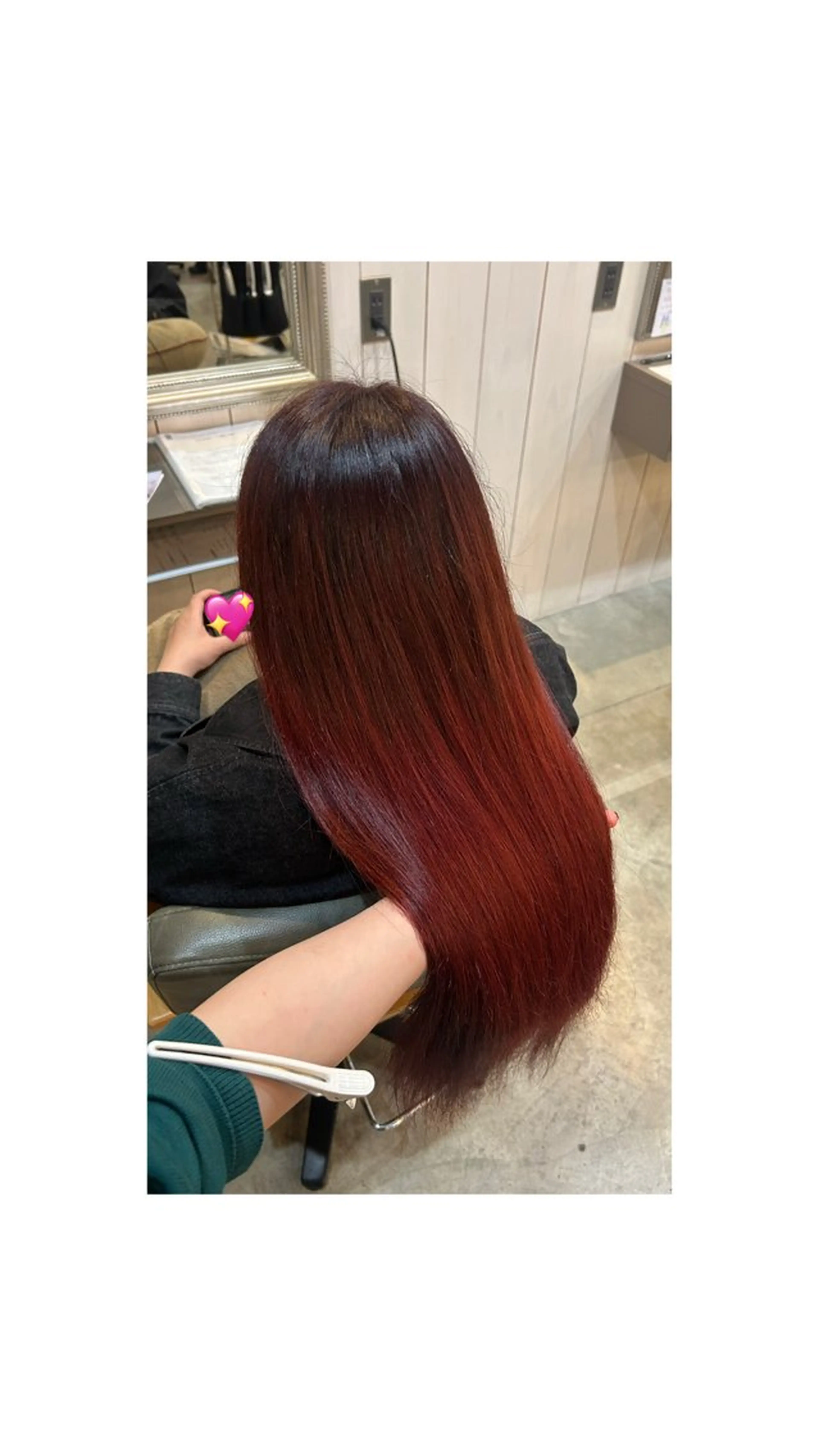 ロング カラー ブリーチ グラデーションカラー ヘアカラー 楓恋🎀ブリーチ・カ ラーモデル募集中🎀のヘアスタイル