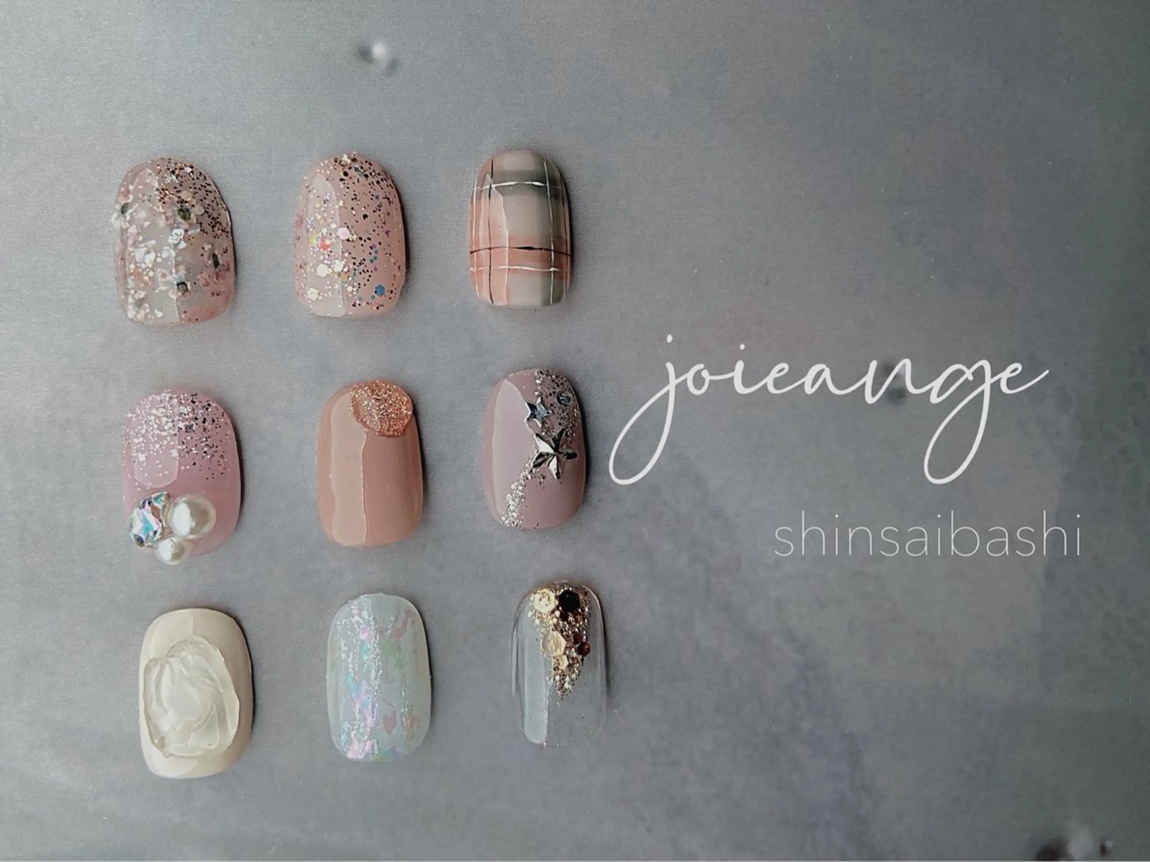 ネイル joie ange ひめののネイルデザイン