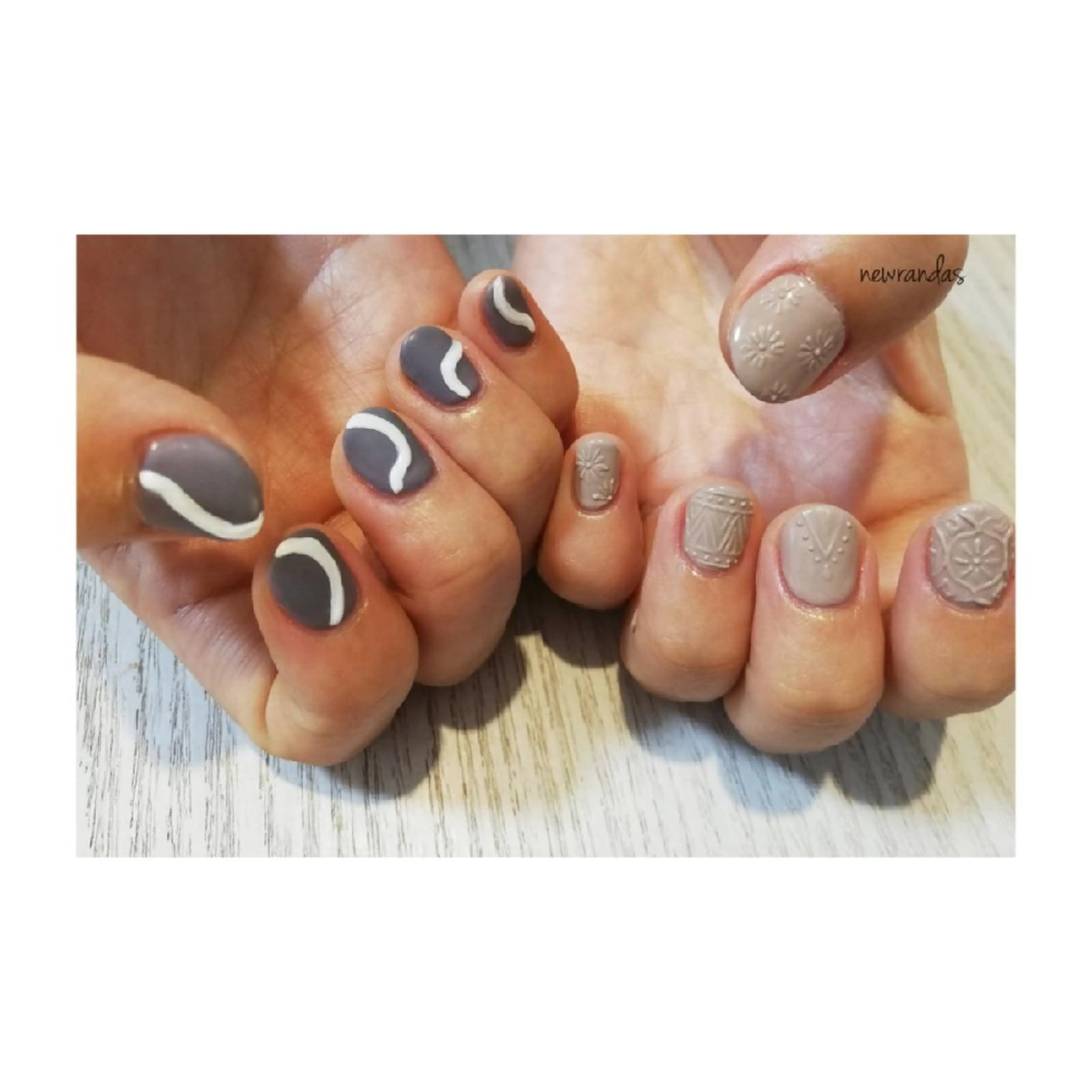 ネイル newrandas hitomiのネイルデザイン