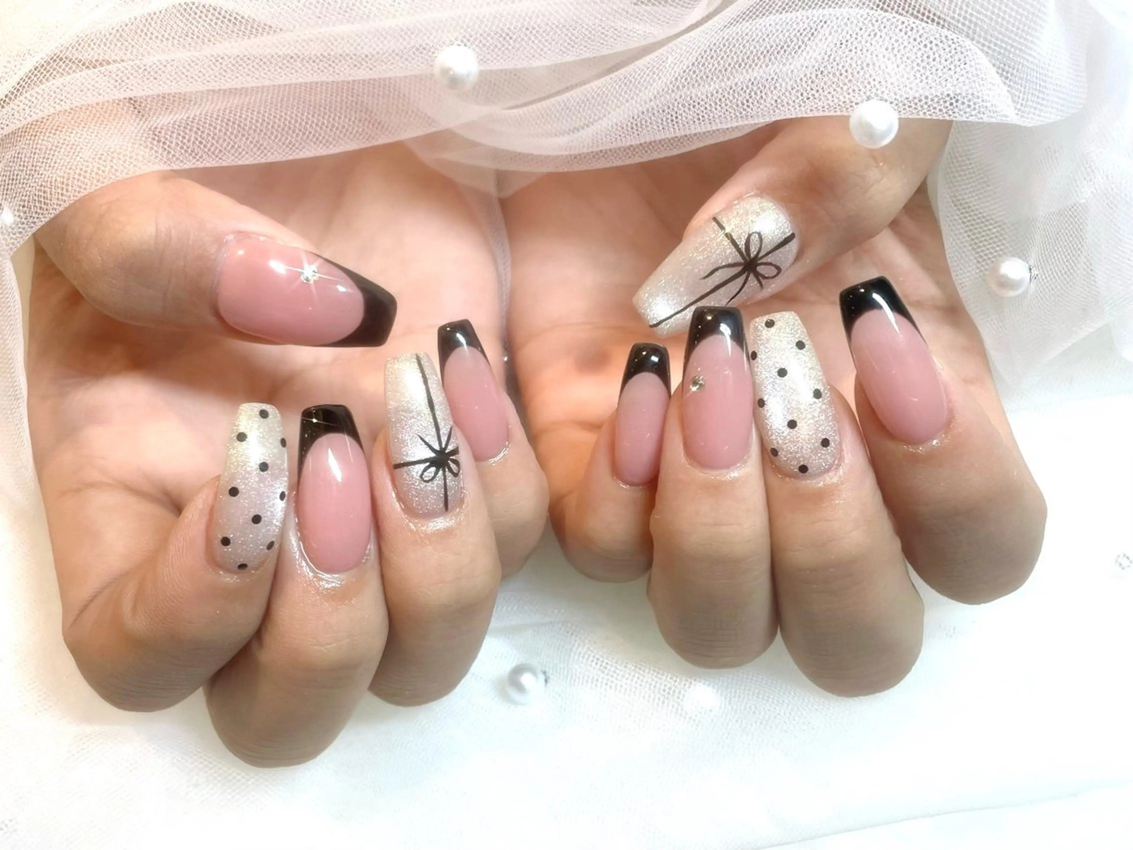 ネイル ドット ハンドネイル ANDY💫 KANONのネイルデザイン