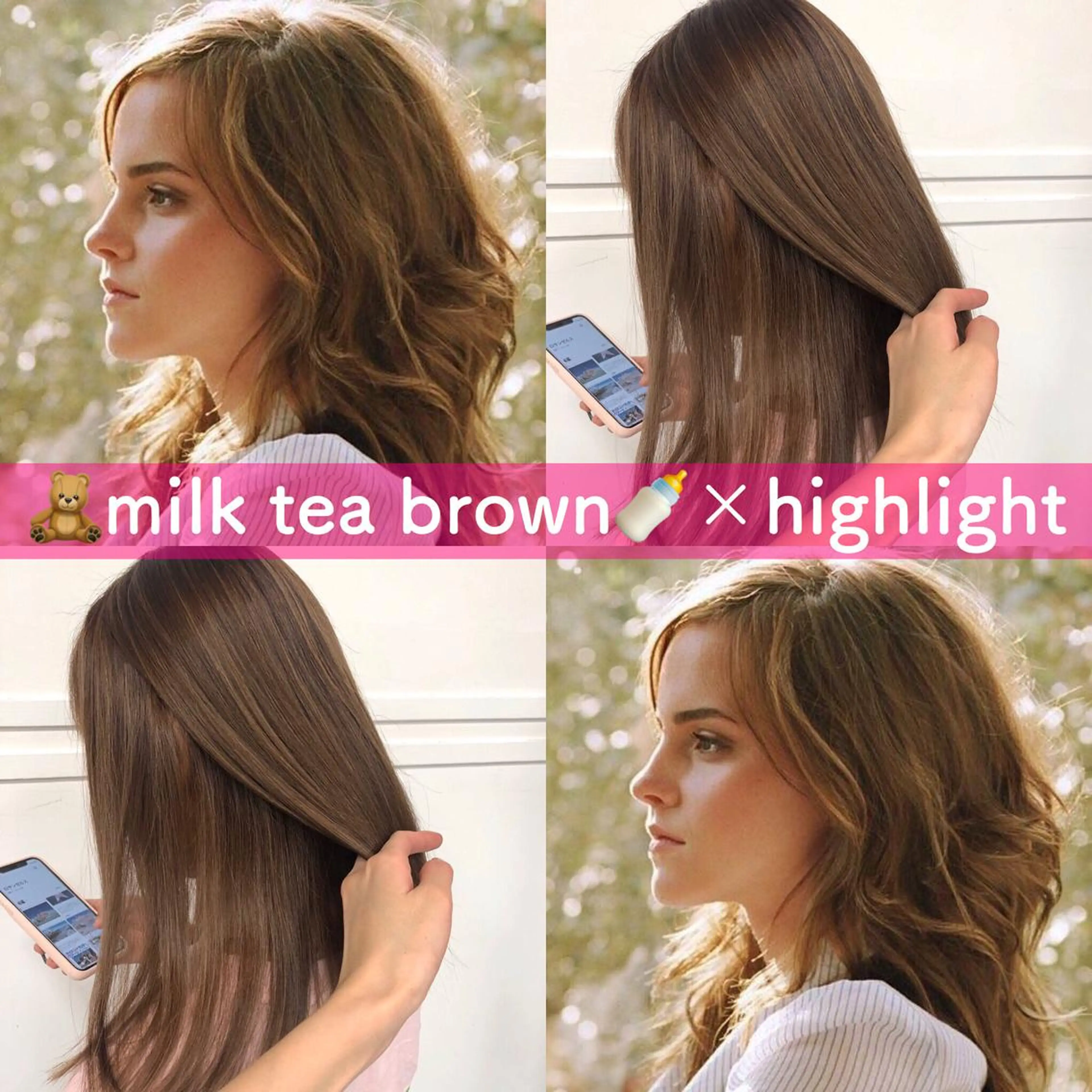 ミディアム カラー 推しヘア🎀 NATSUNEのヘアスタイル