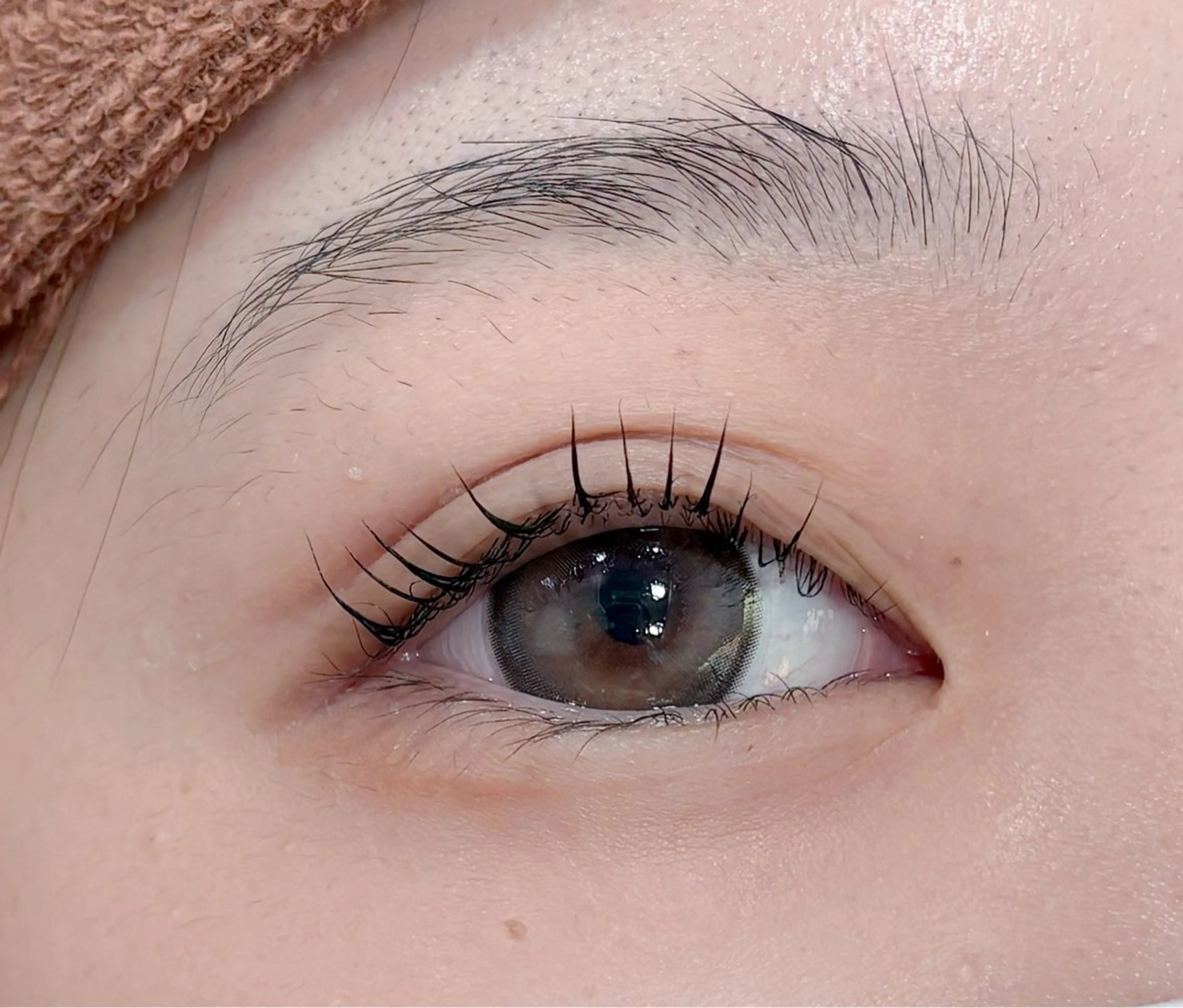 マツエク・マツパ 一重×まつ毛パーマ マツパ femme横川 さきの眉毛・アイブロウイメージ