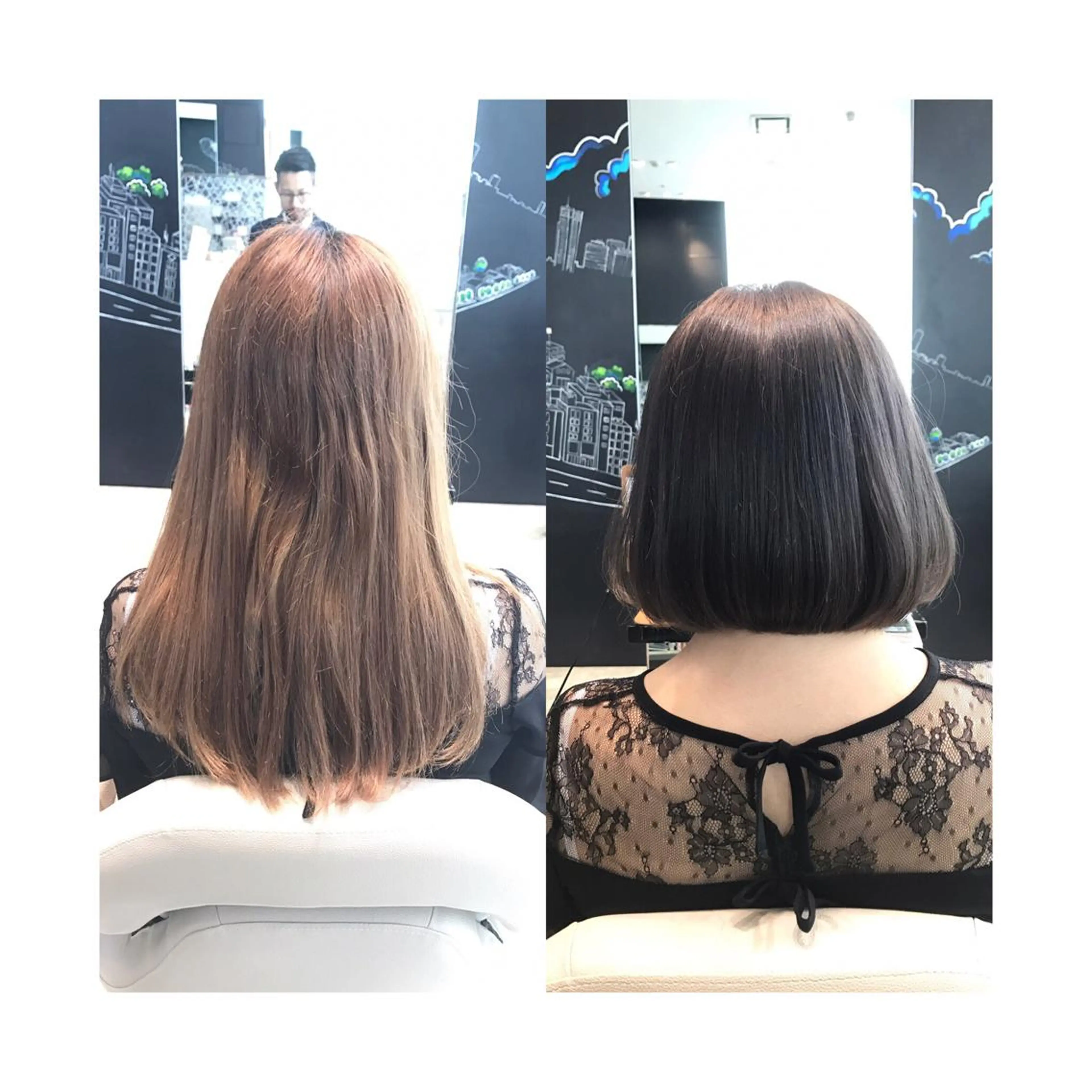 ショート カラー ヘアアレンジ ボブ Re:ta KANZOの眉毛・アイブロウイメージ