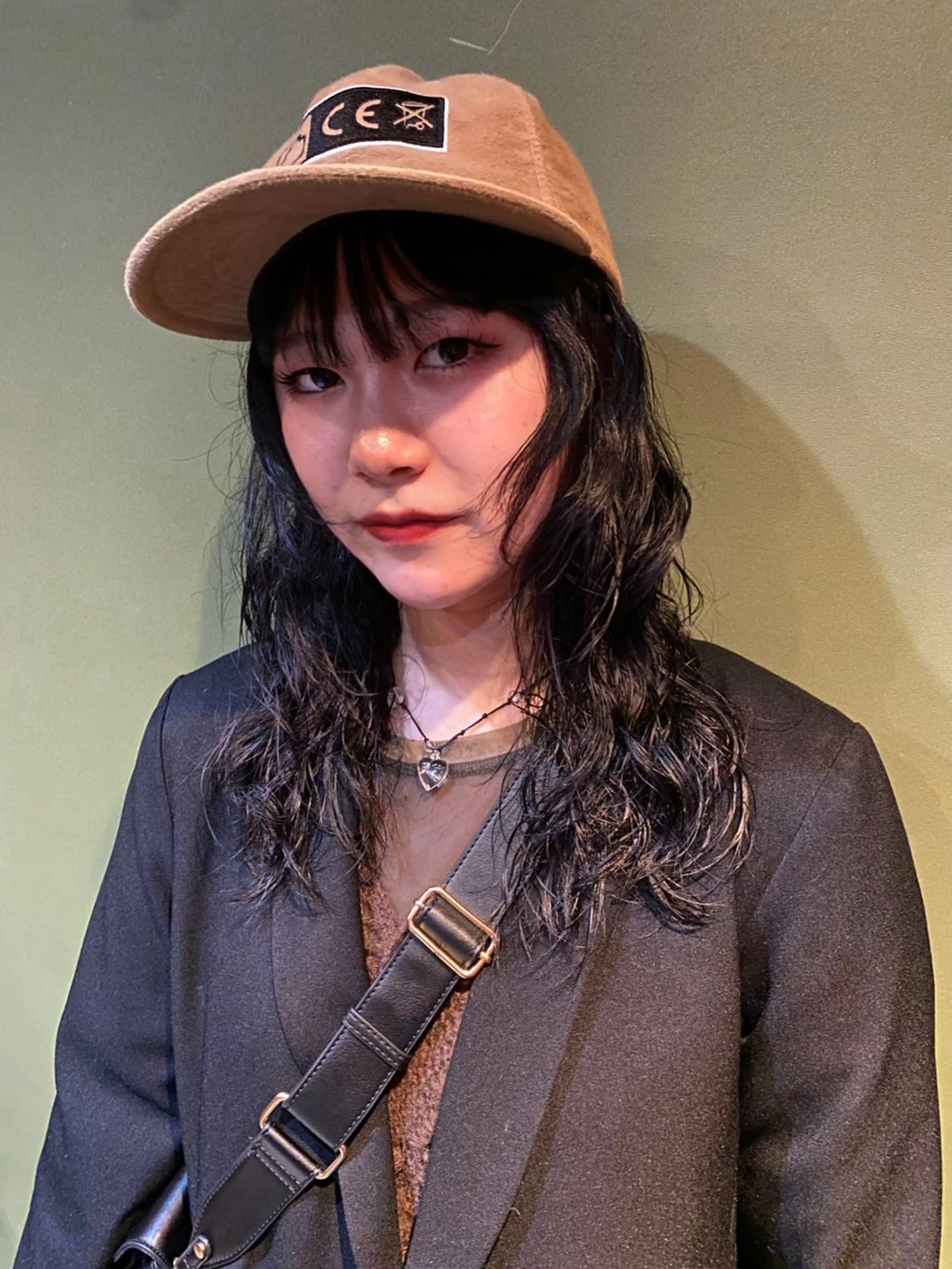 セミロング カラー ヘアカラー パーマ mai / linoah˚✧のヘアスタイル