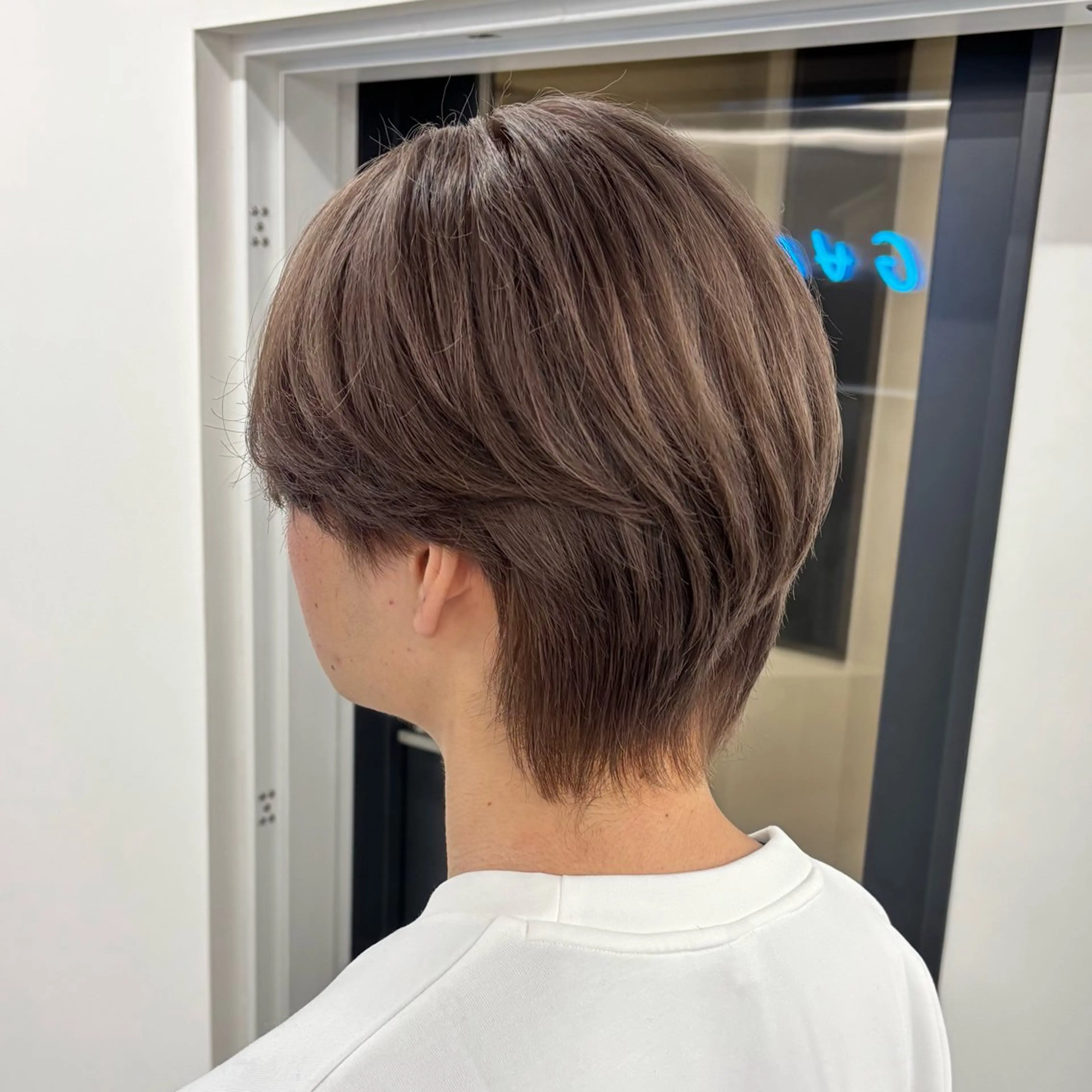 カラー メンズ 🧸🎀ブリーチ 栄🎀🧸かのんのヘアスタイル