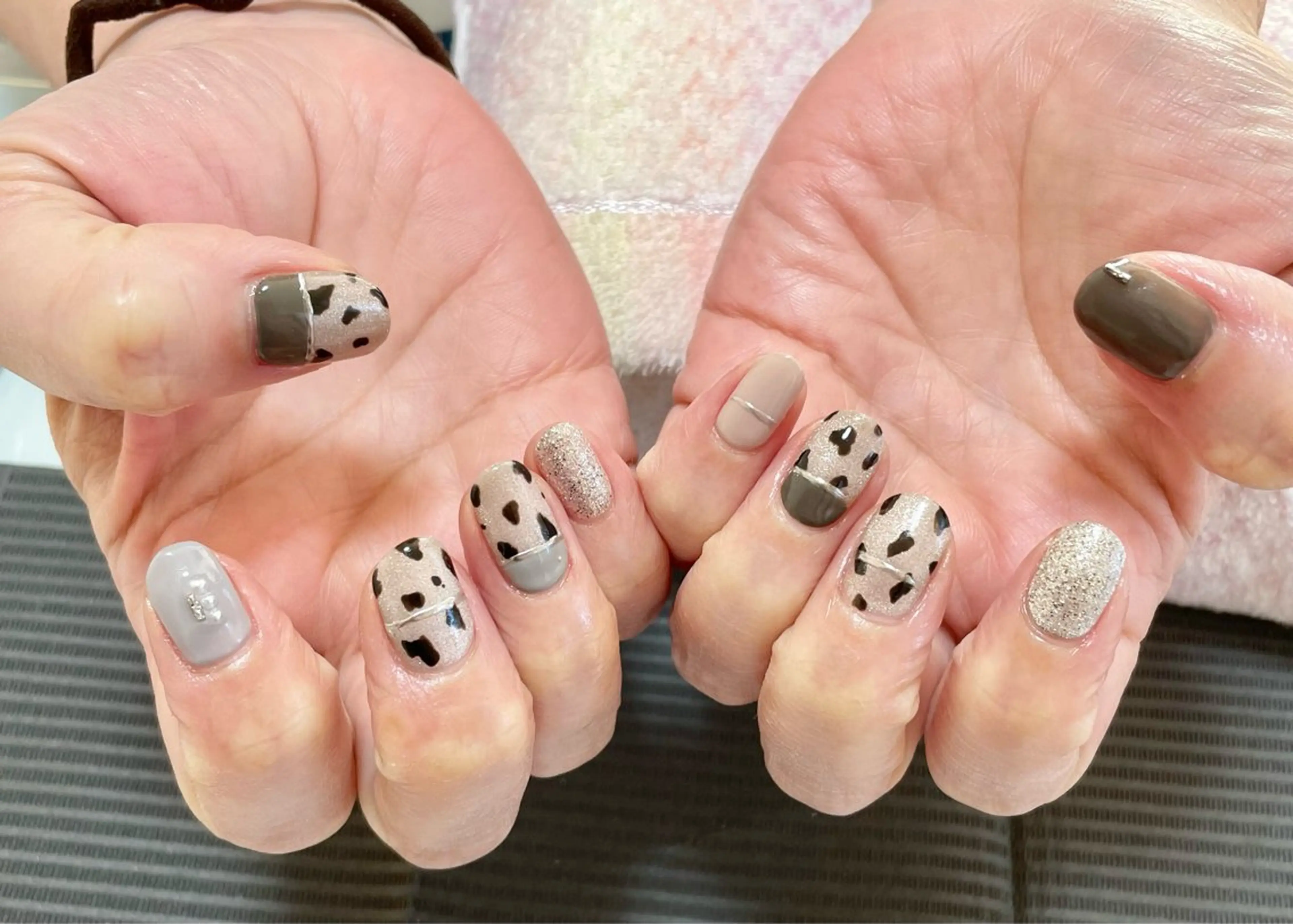 ネイル ハンドネイル nail salon HIRUKANAのネイルデザイン